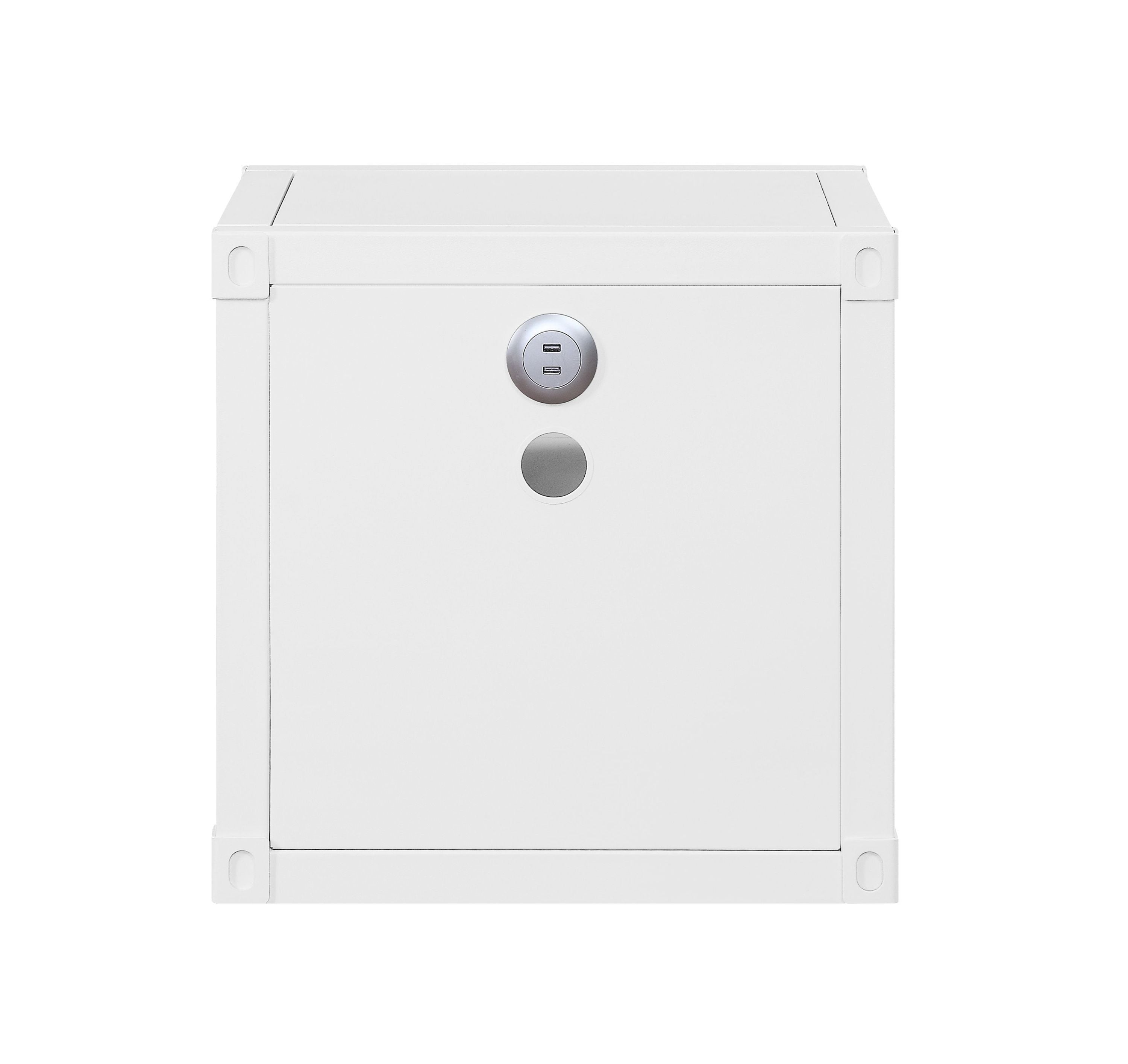 ACME Cargo Nightstand (USB), White 35907