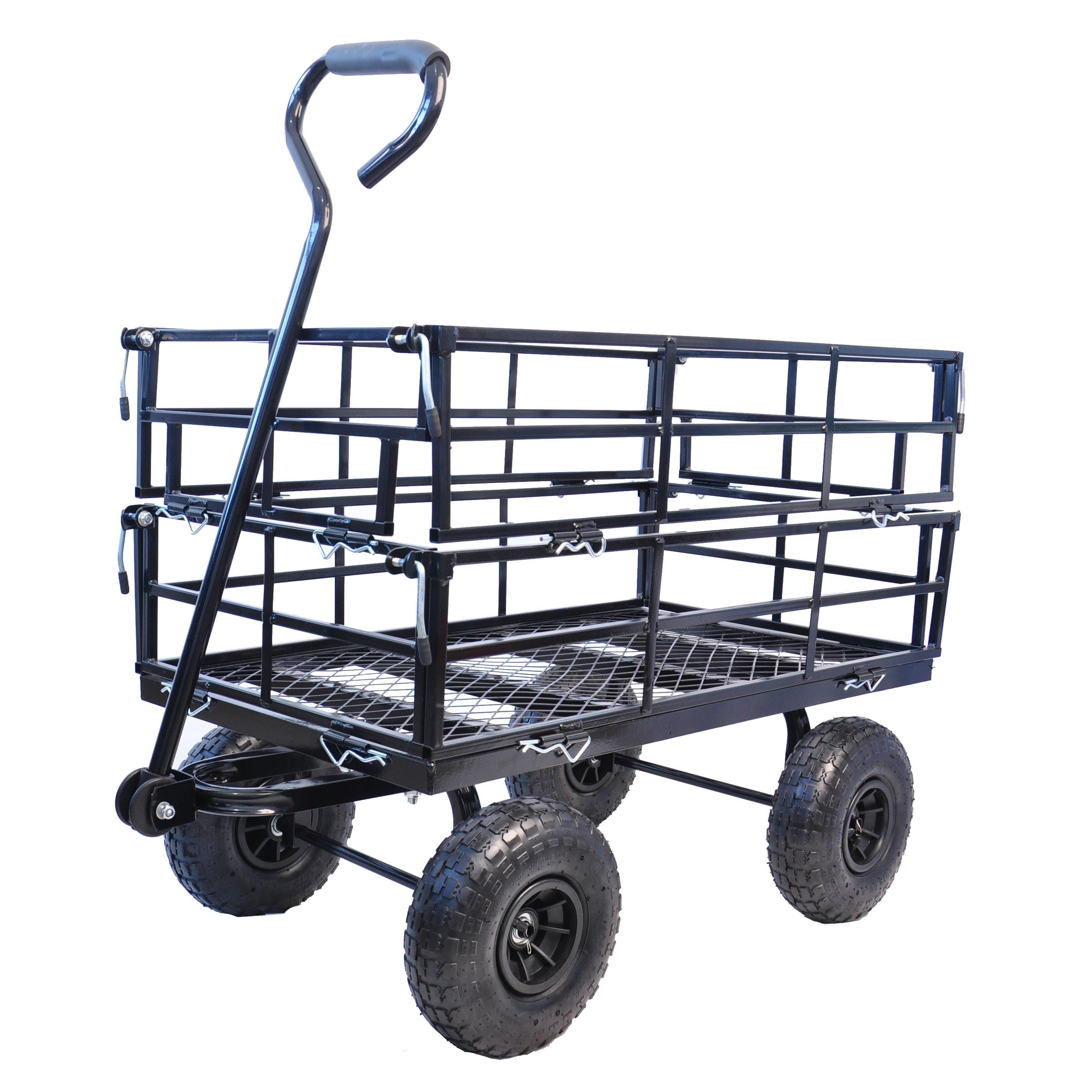 Wagon Cart Garden cart trucks make it easier to transport firewood