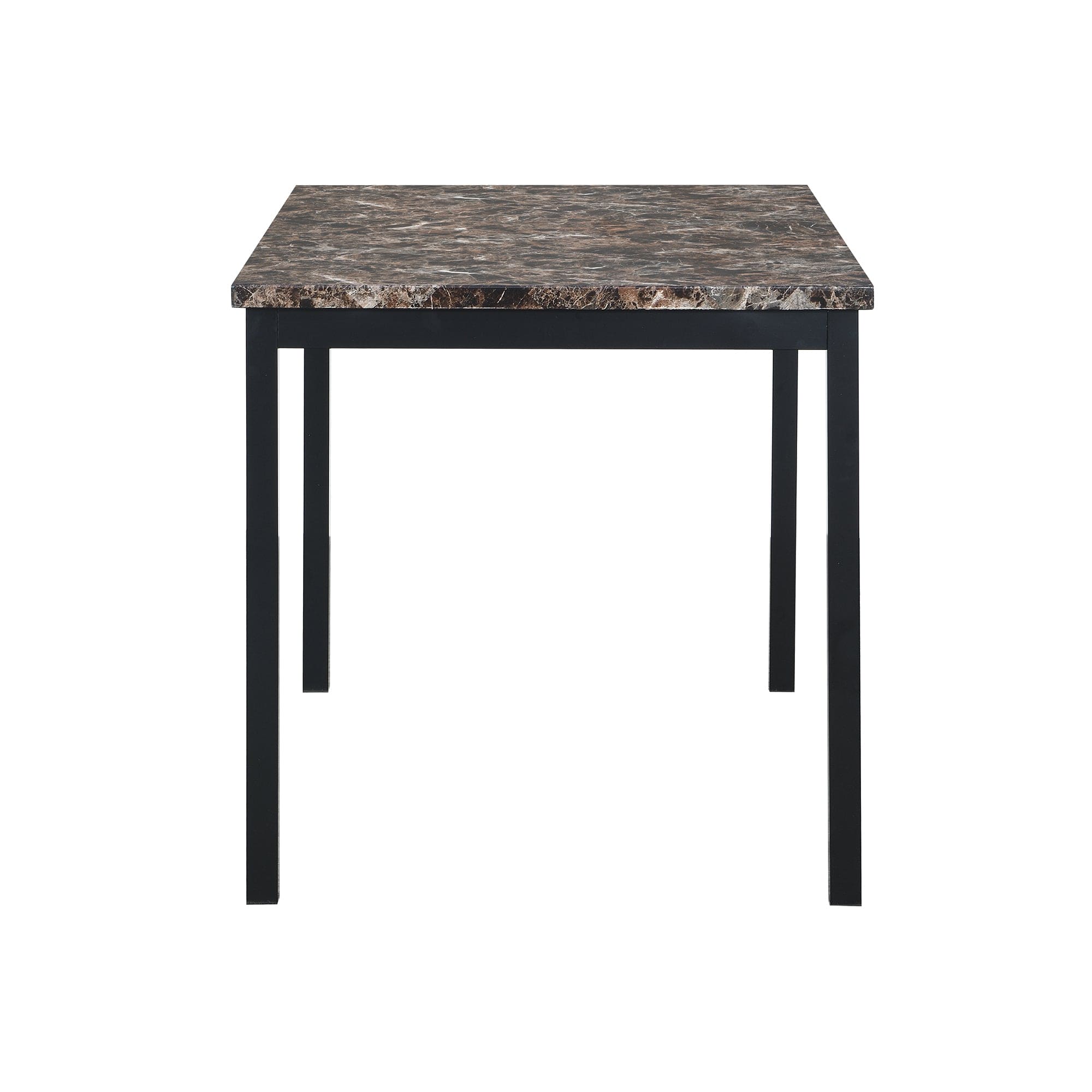 Faux Marble Top  metal frame dinette table