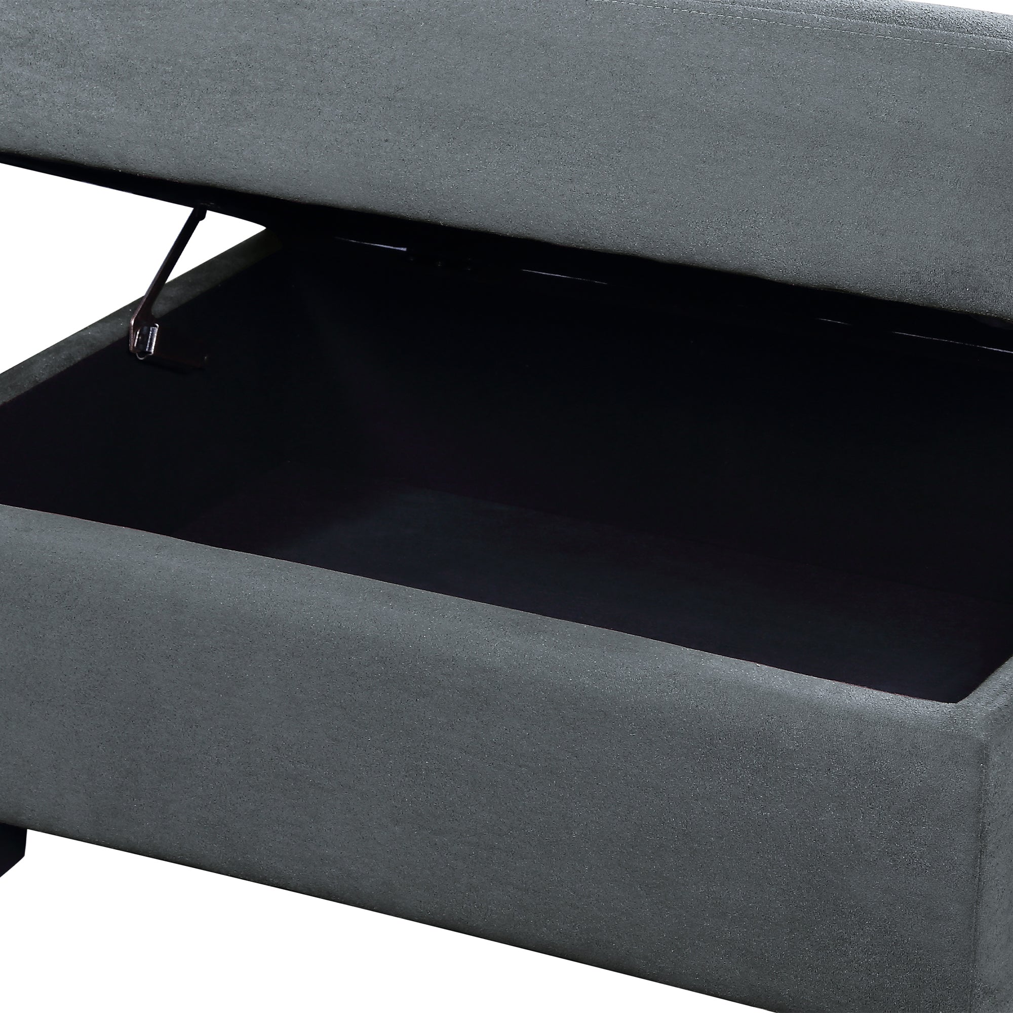 Orisfur. Sectional Sofa with Reversible Chaise Lounge, L-Shaped Couch with Storage Ottoman and Cup Holders