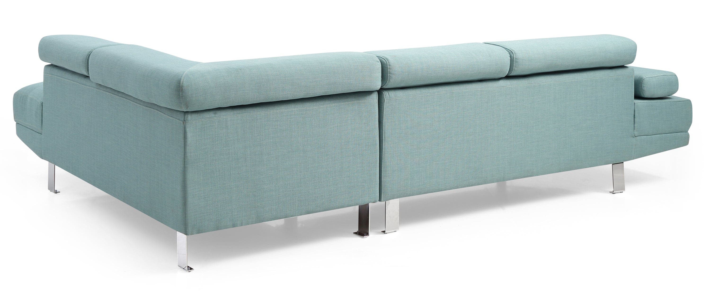 Glory Furniture Riveredge G453-SC Sectional  ( 2 Boxes) , TEAL