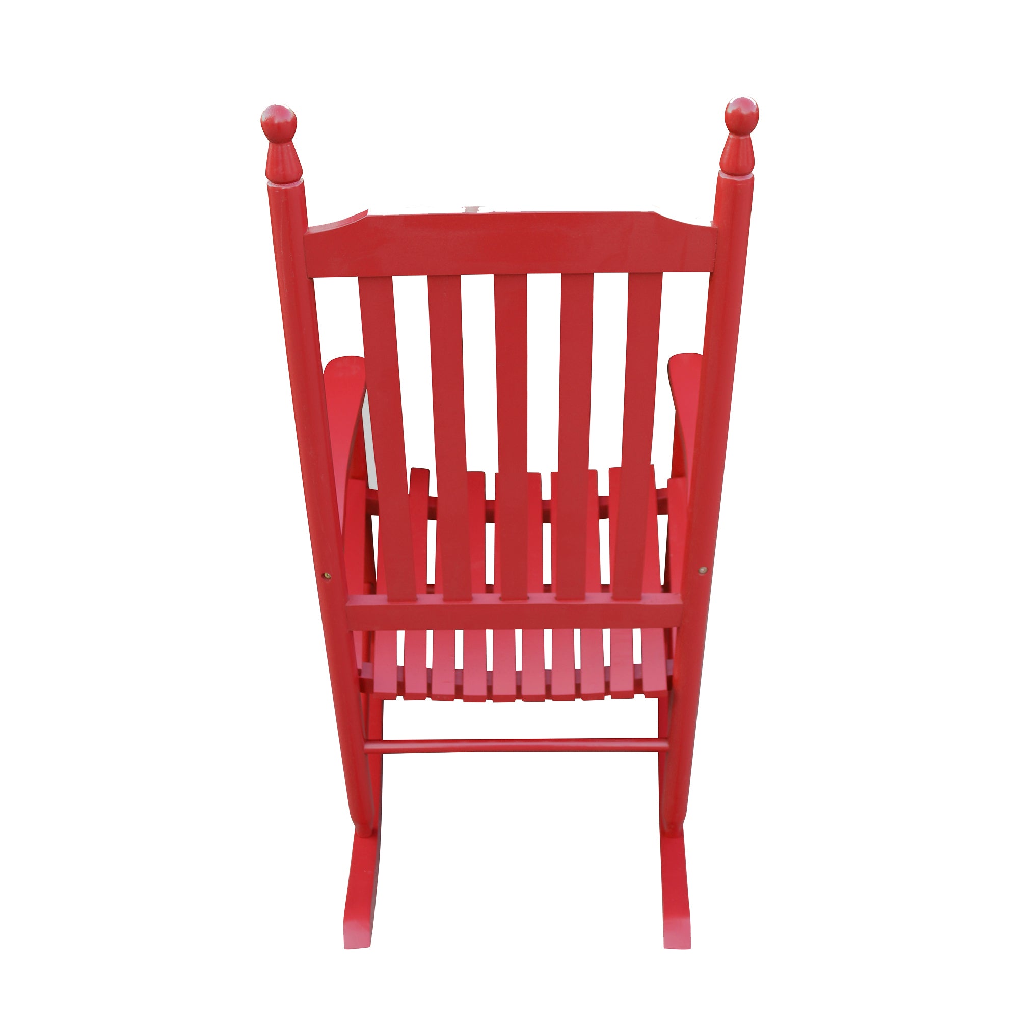 Wooden porch rocker chair  Rose Red