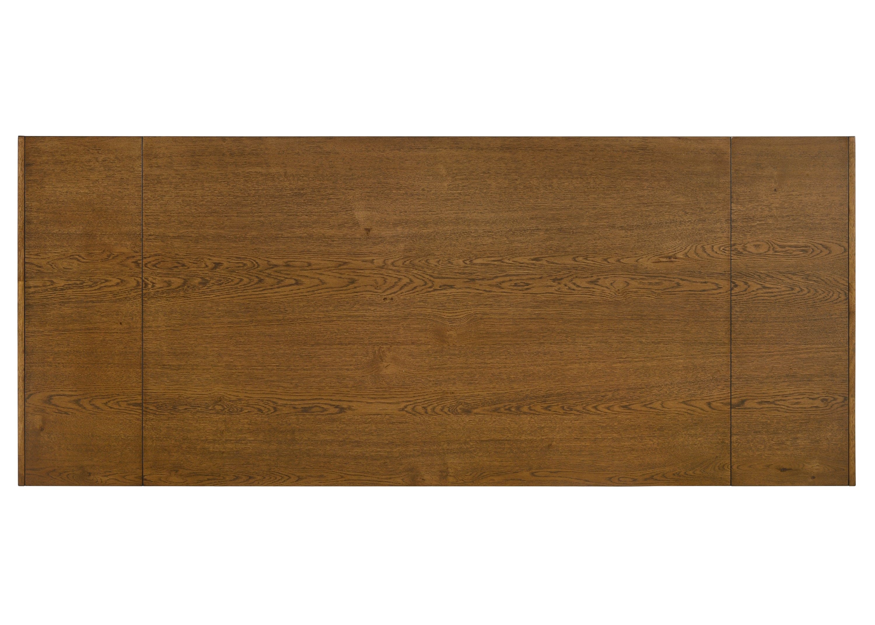 ACME Hillary Dining Table, Walnut & Black Finish DN02305