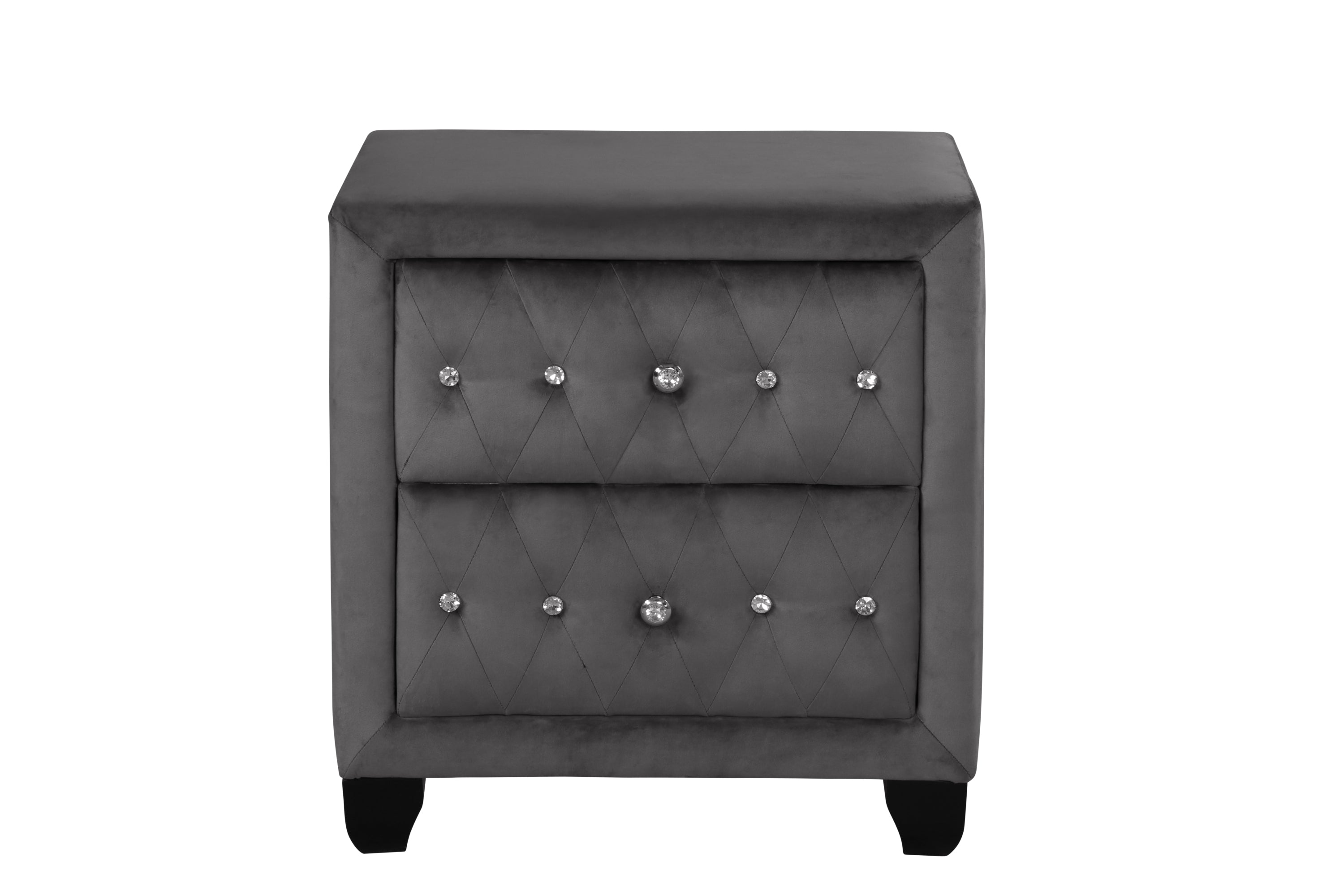 Sophia King Vanity 4 Piece Gray