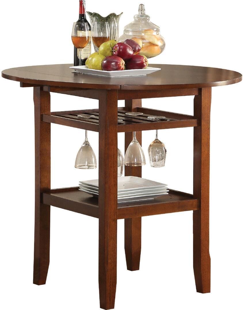 ACME Tartys Counter Height Table in Cherry 72535