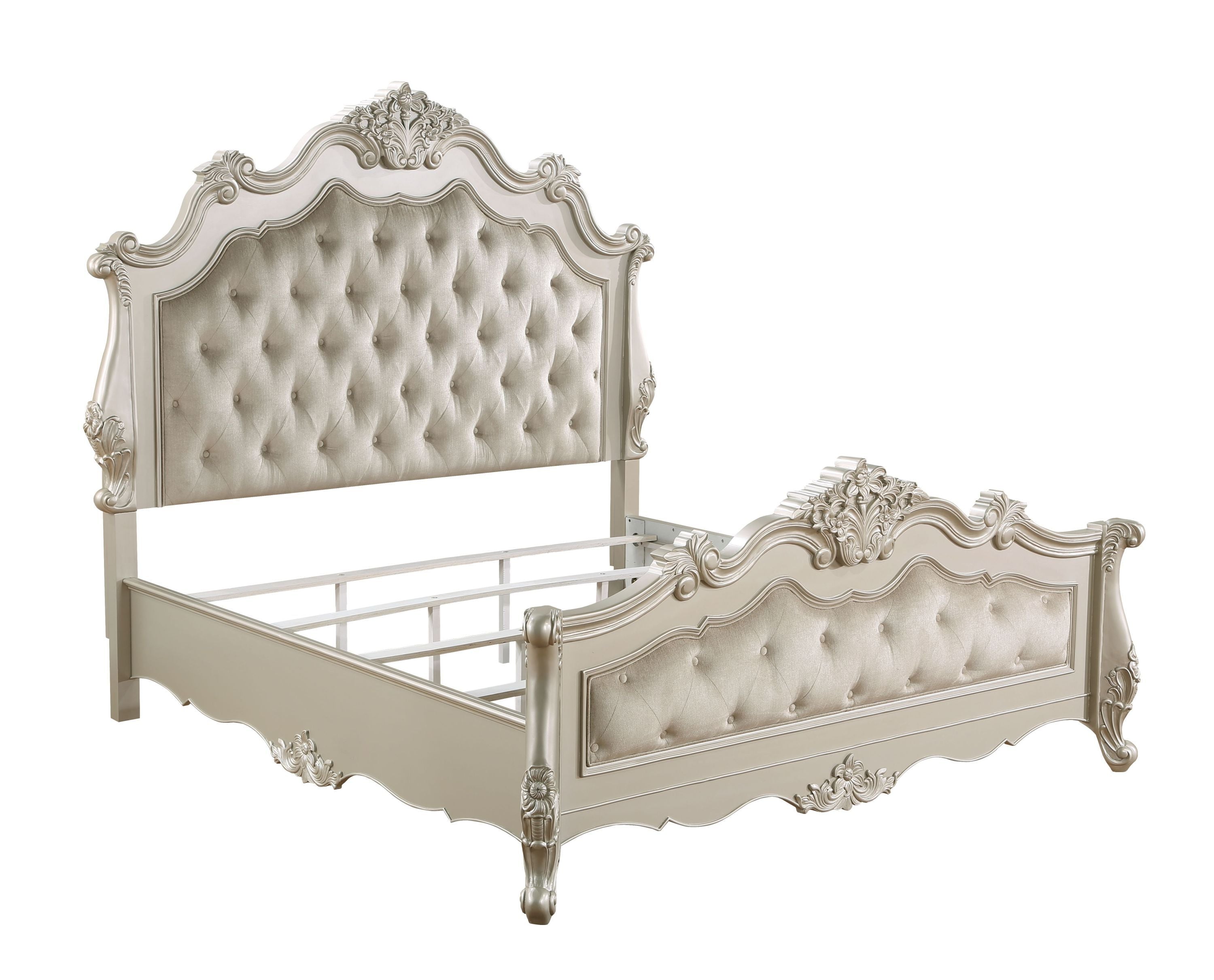 ACME Bently Queen Bed , Champagne Finsih BD02289Q