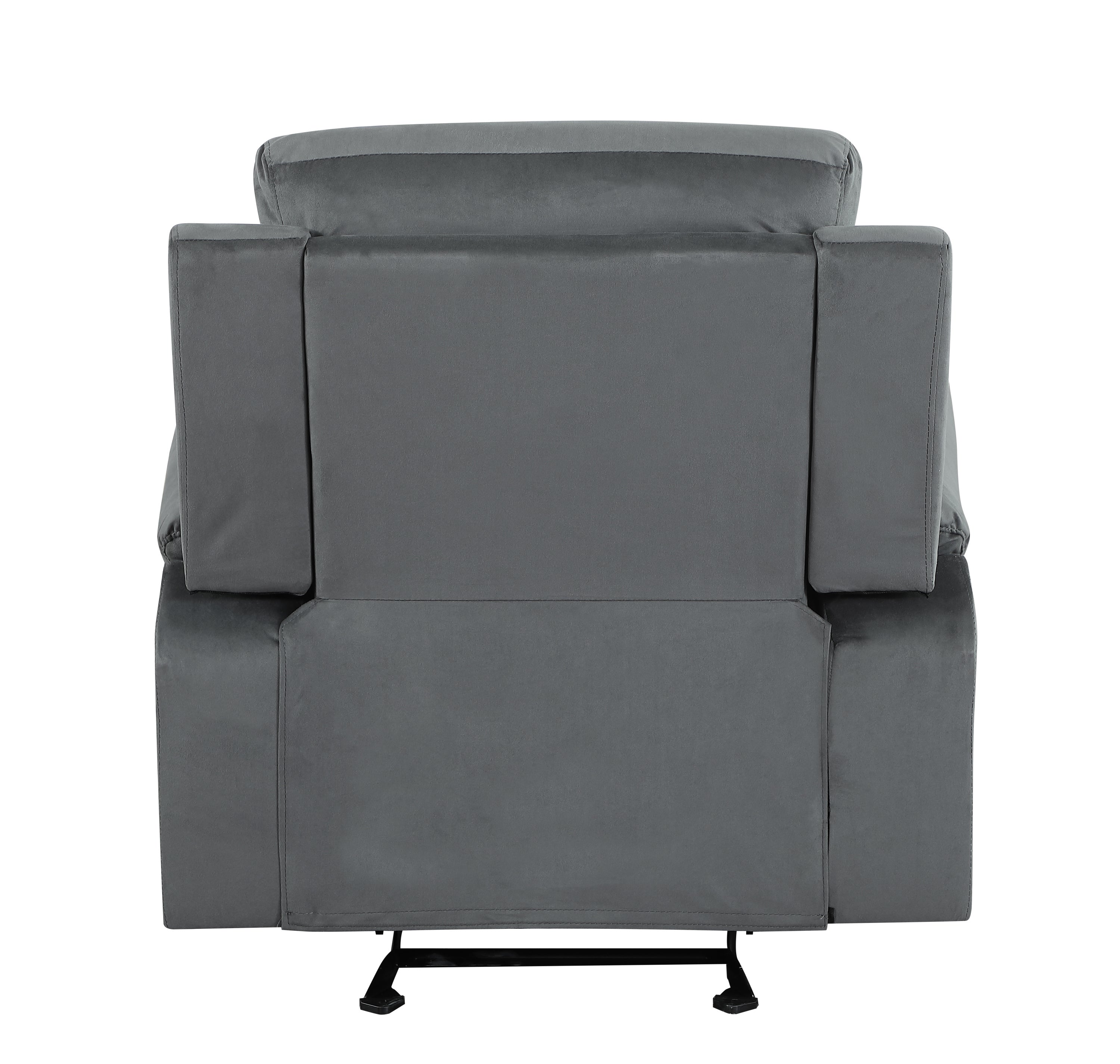 Global United Reclining Transitional Microfiber Fabric Chair