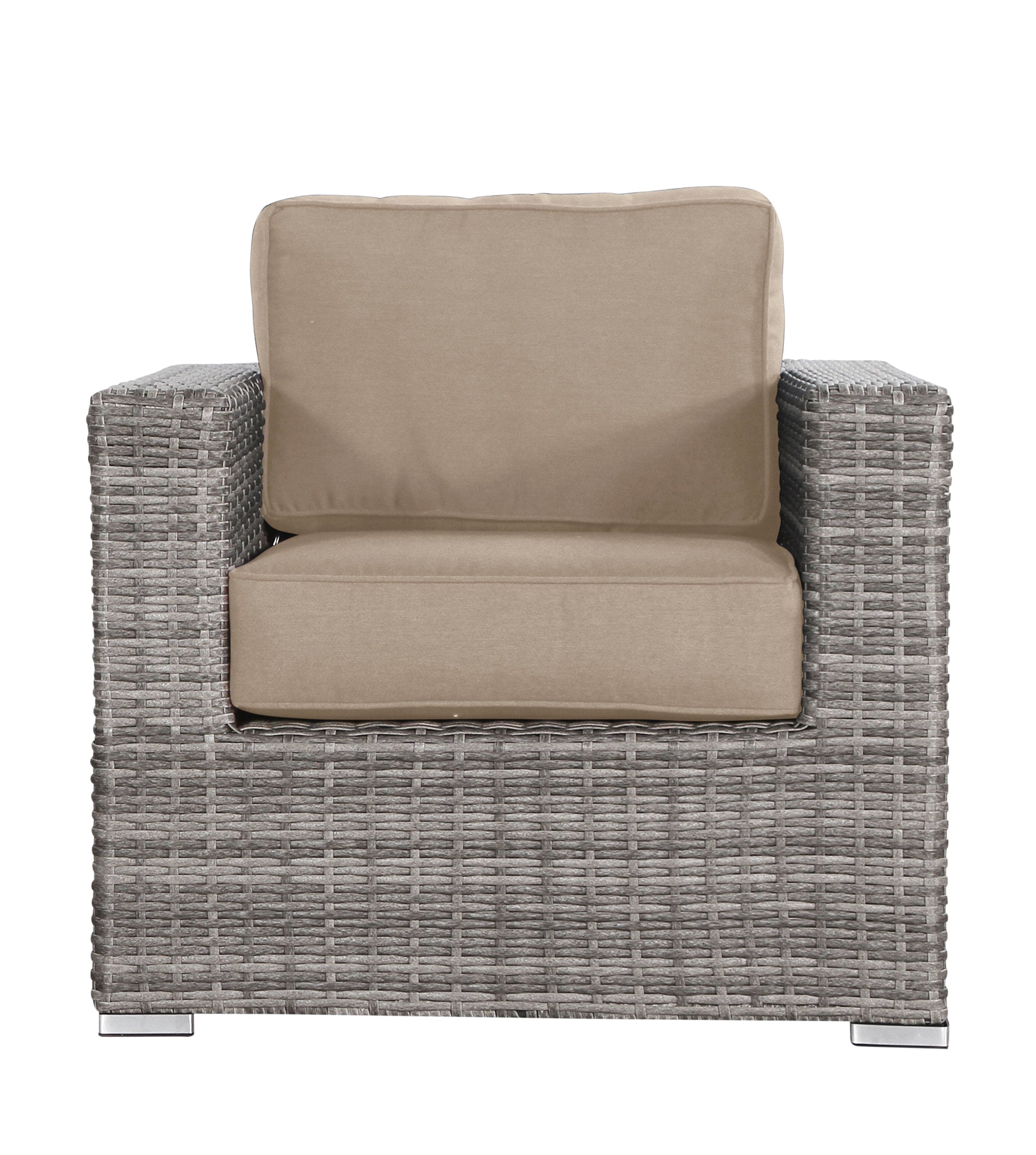 Living Source International Fully Assembled Patio Chair with Cushions