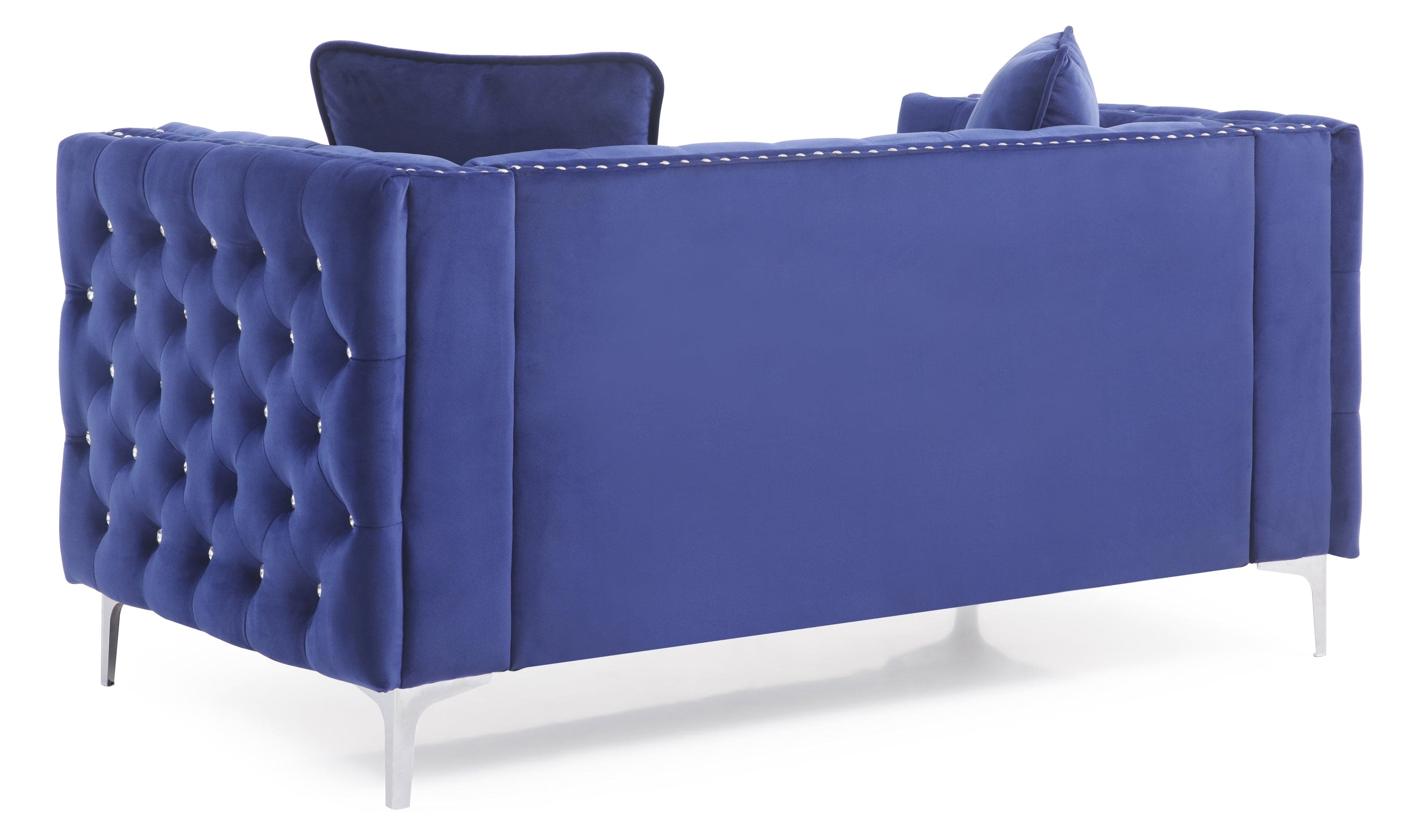 Glory Furniture Paige G829A-L Loveseat , BLUE