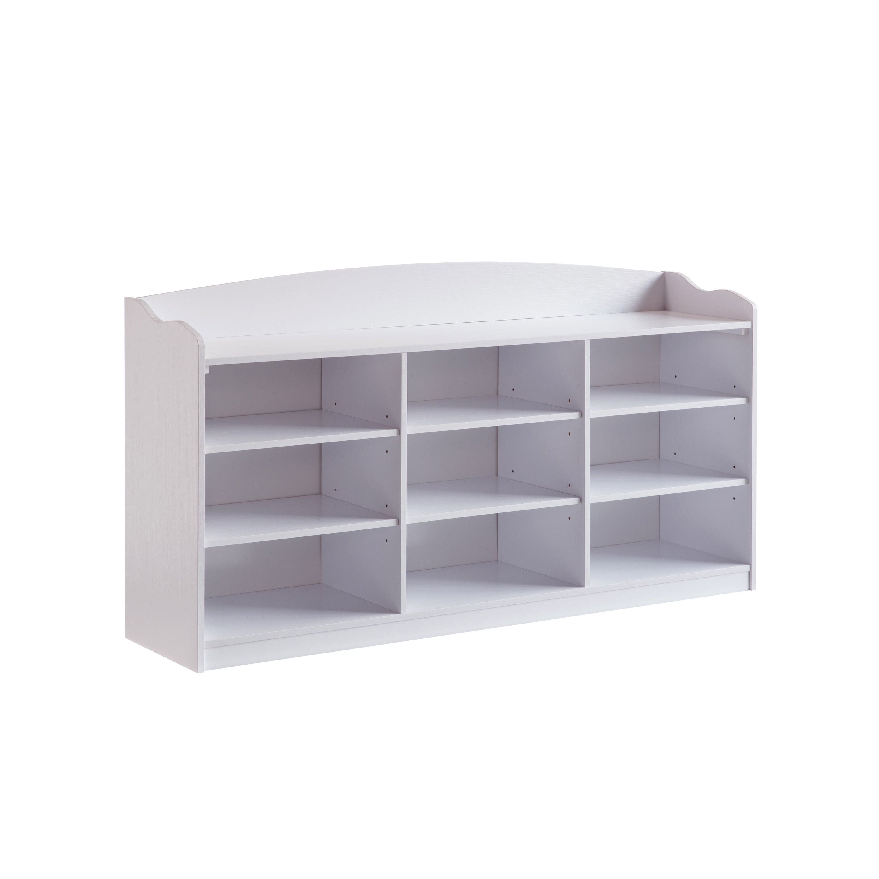 ID USA  223076 Shoe Bench White