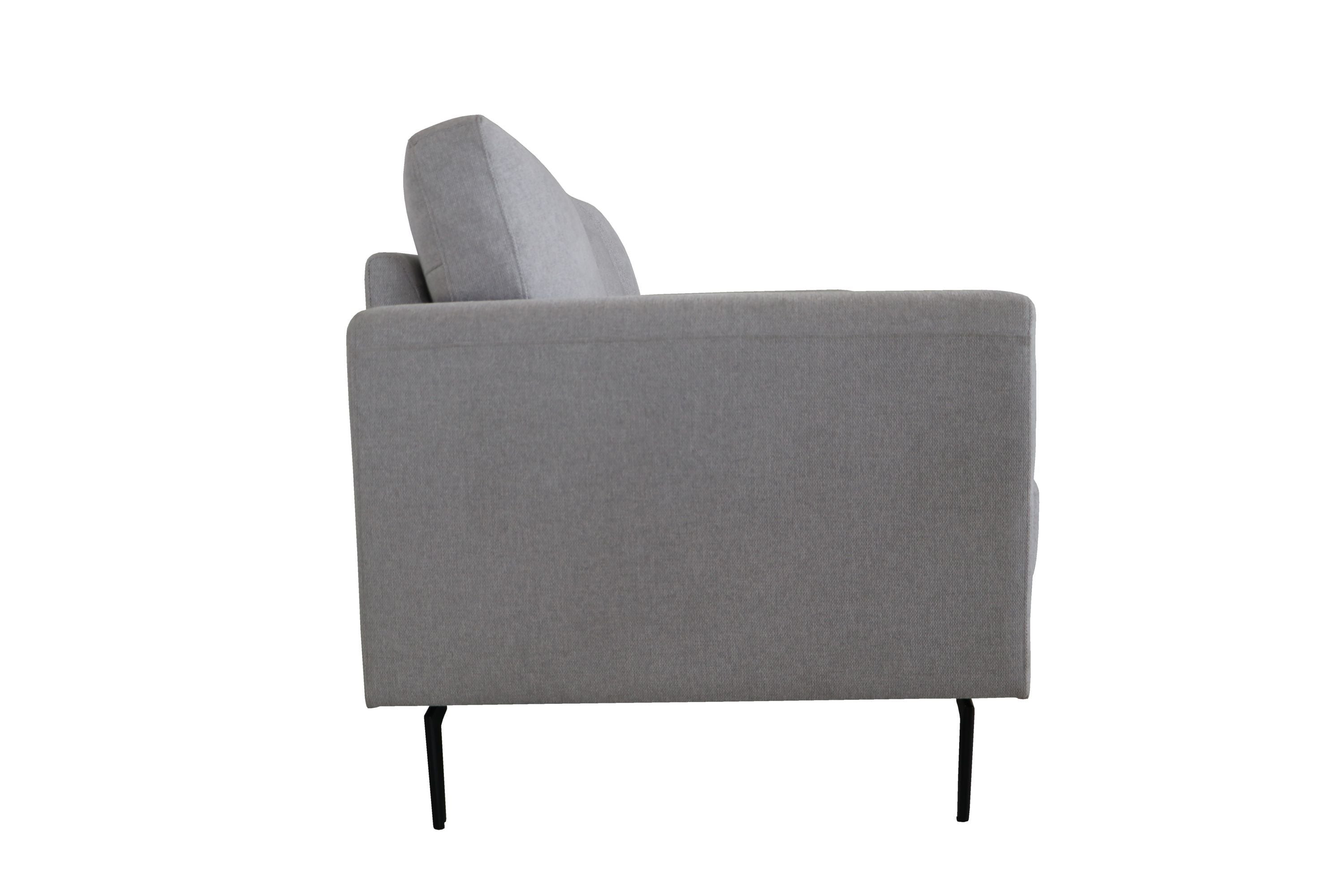 ACME Kyrene Loveseat, Light Gray Linen 56926