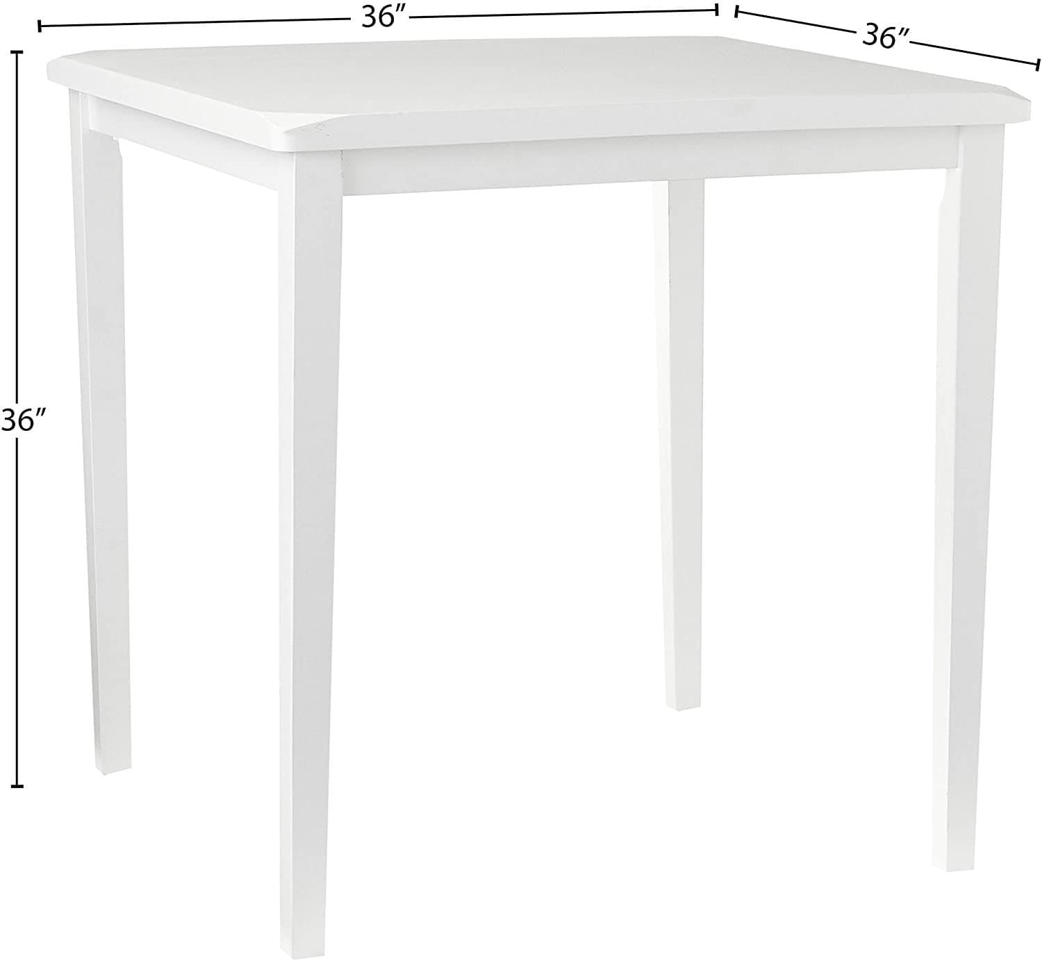 ACME Gaucho Counter Height Set (5Pc Pk) in White 07289