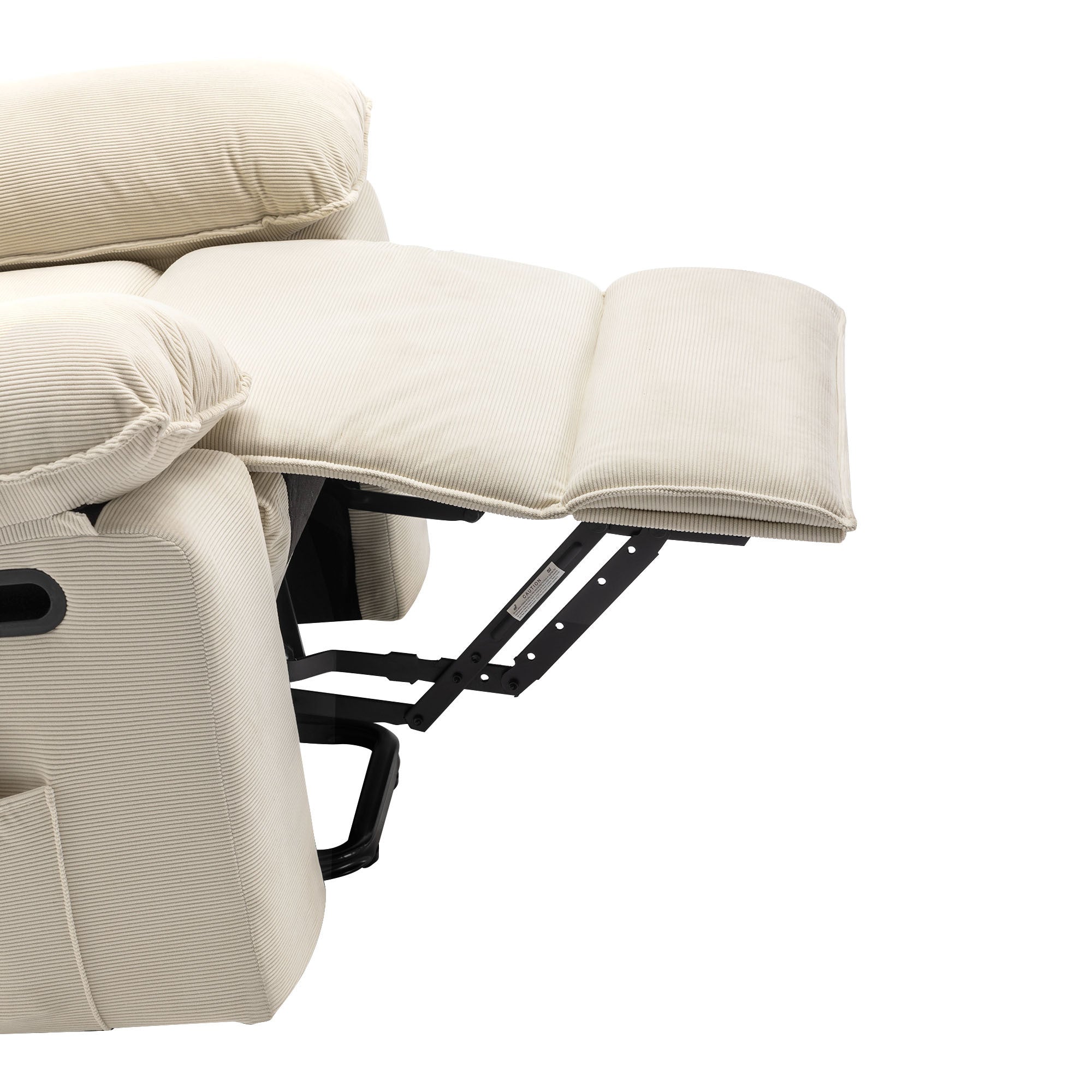 Massage Recliner,Power Lift Chair for Elderly with Adjustable Massage and Heating Function,Recliner Chair with Infinite Position and Side Pocket for Living Room ,Beige