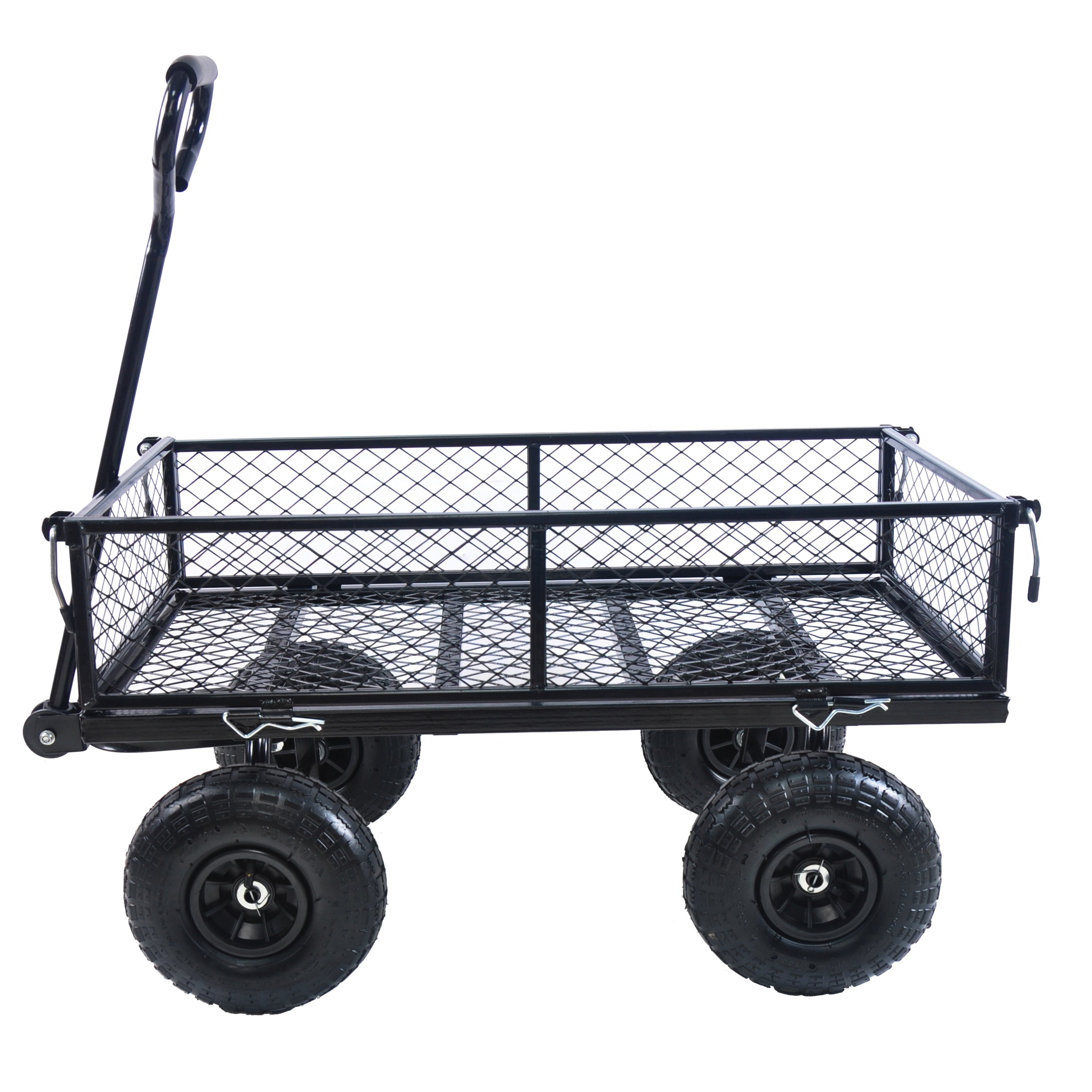 Wagon Cart Garden cart trucks make it easier to transport firewood TC1840BKG