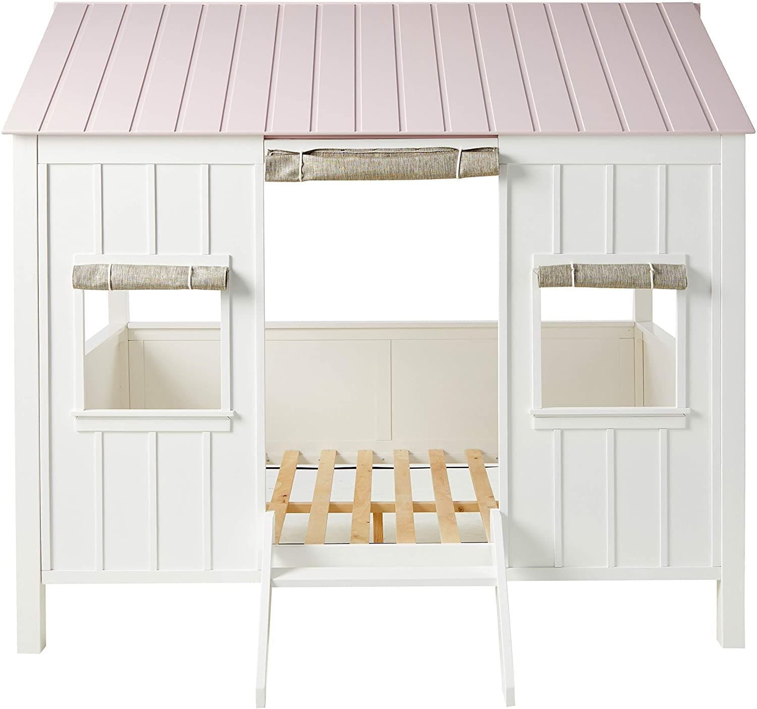 ACME Spring Cottage Full Bed in White & Pink 37695F