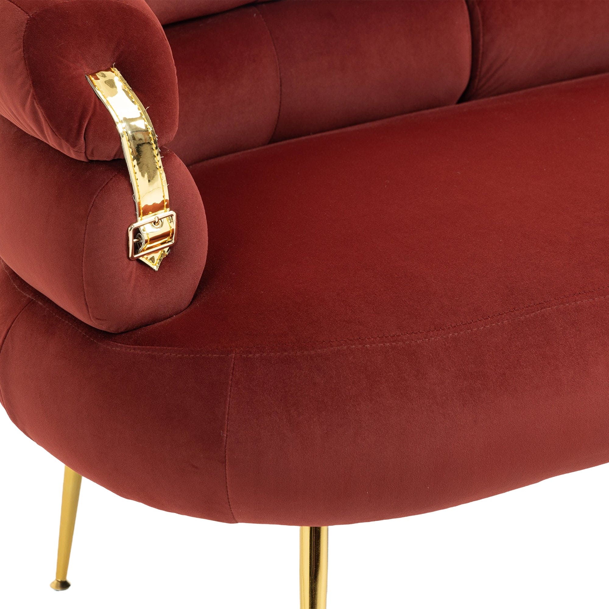 COOLMORE Accent Chair ,leisure chair with Golden feet