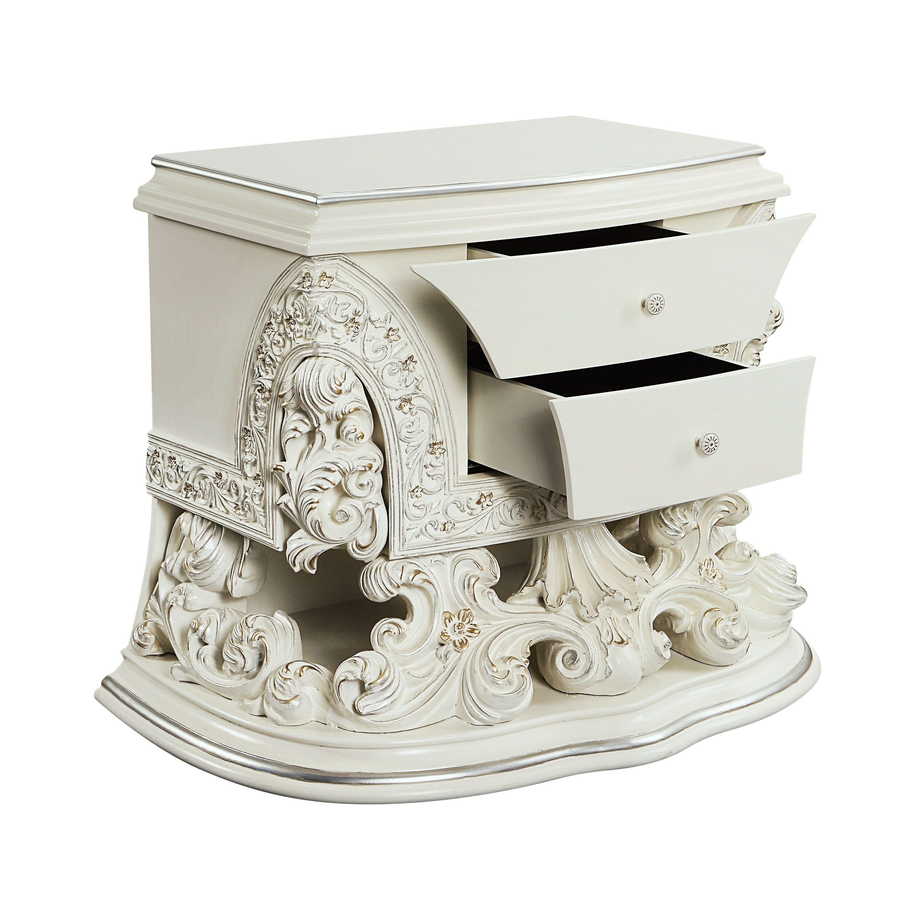 ACME Adara NIGHTSTAND Antique White Finish BD01249