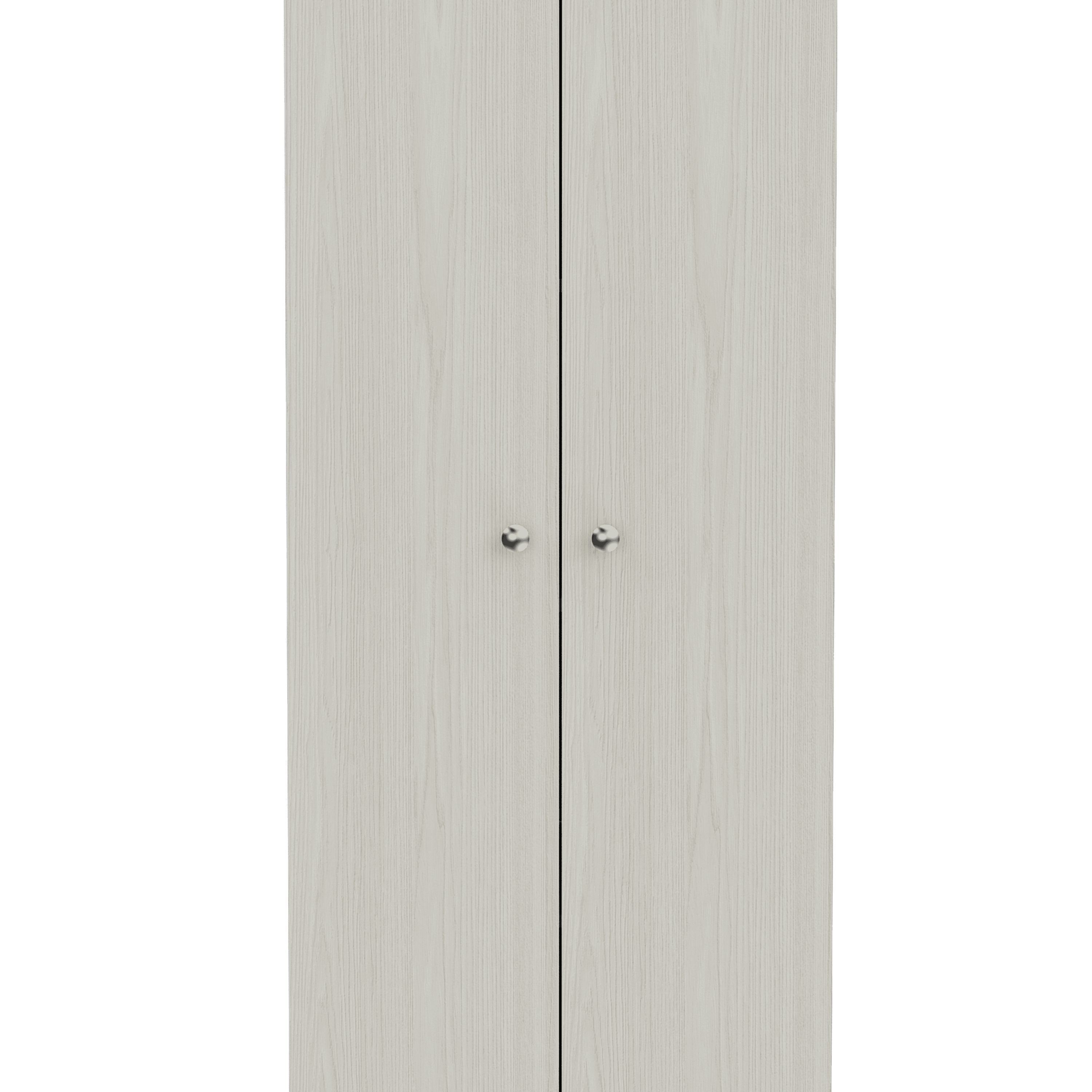 Storage Cabinet Pipestone, Double Door, Pearl Finish