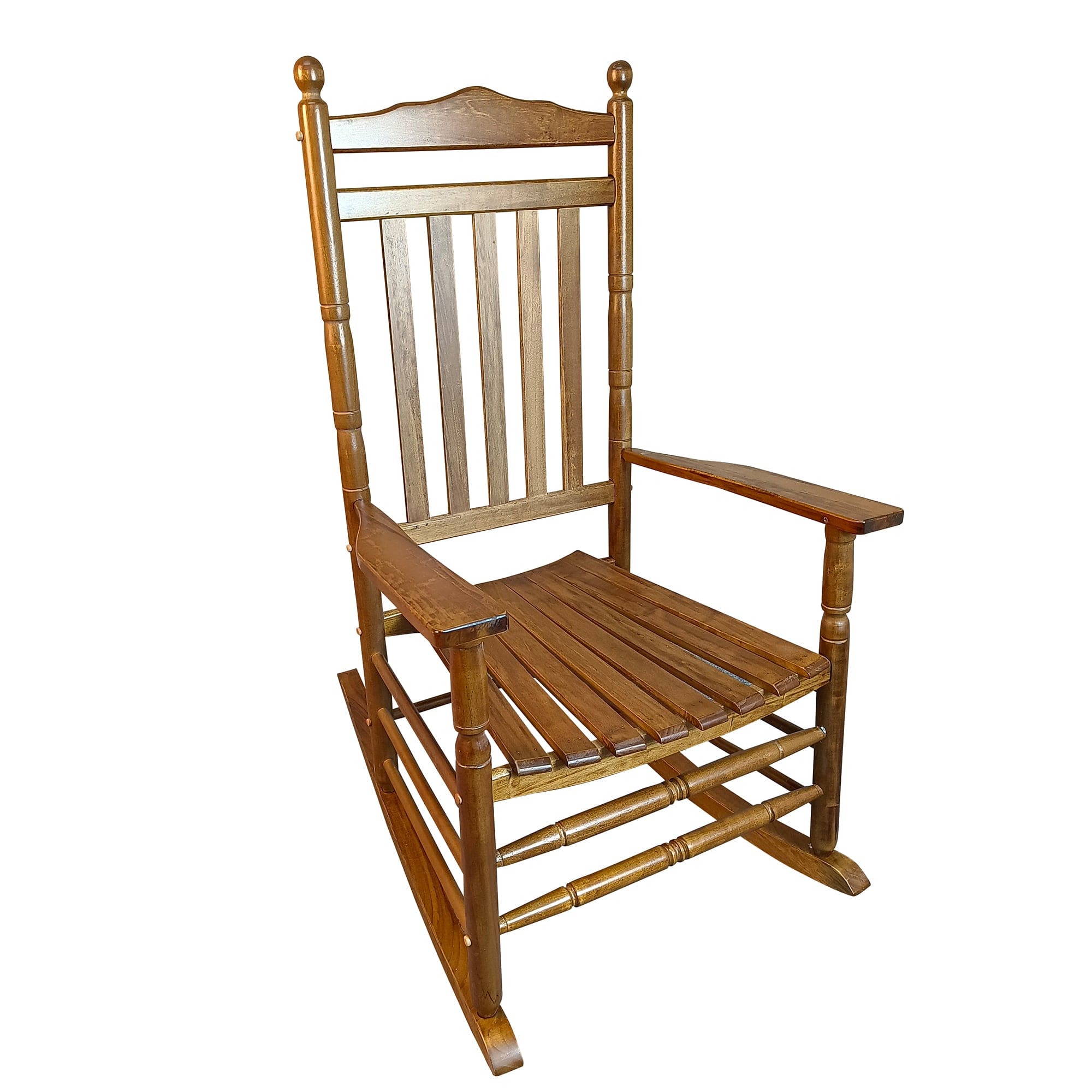 BALCONY PORCH ADULT ROCKING CHAIR  OAK