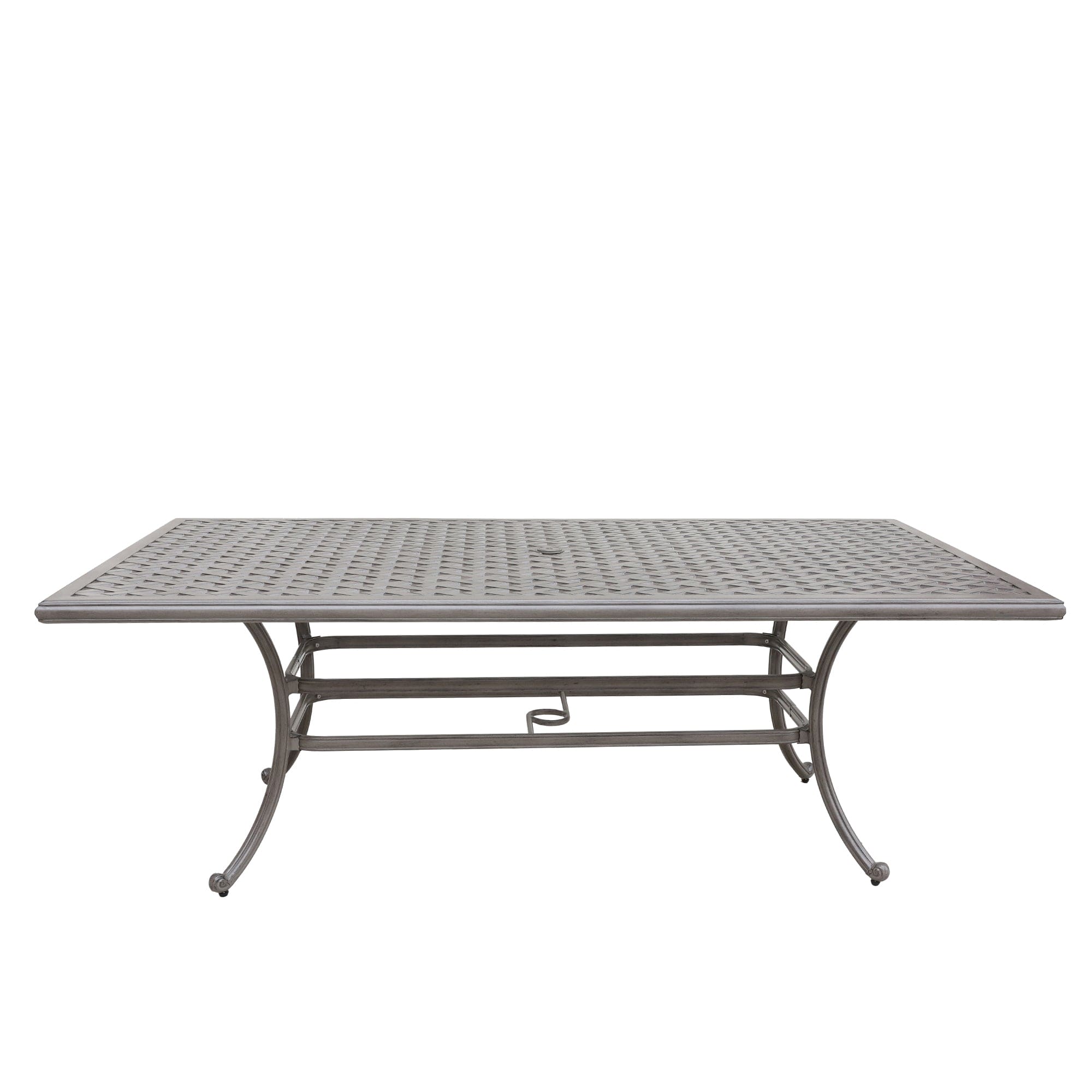 46x86 Inch Cast Aluminum Rectangle Table