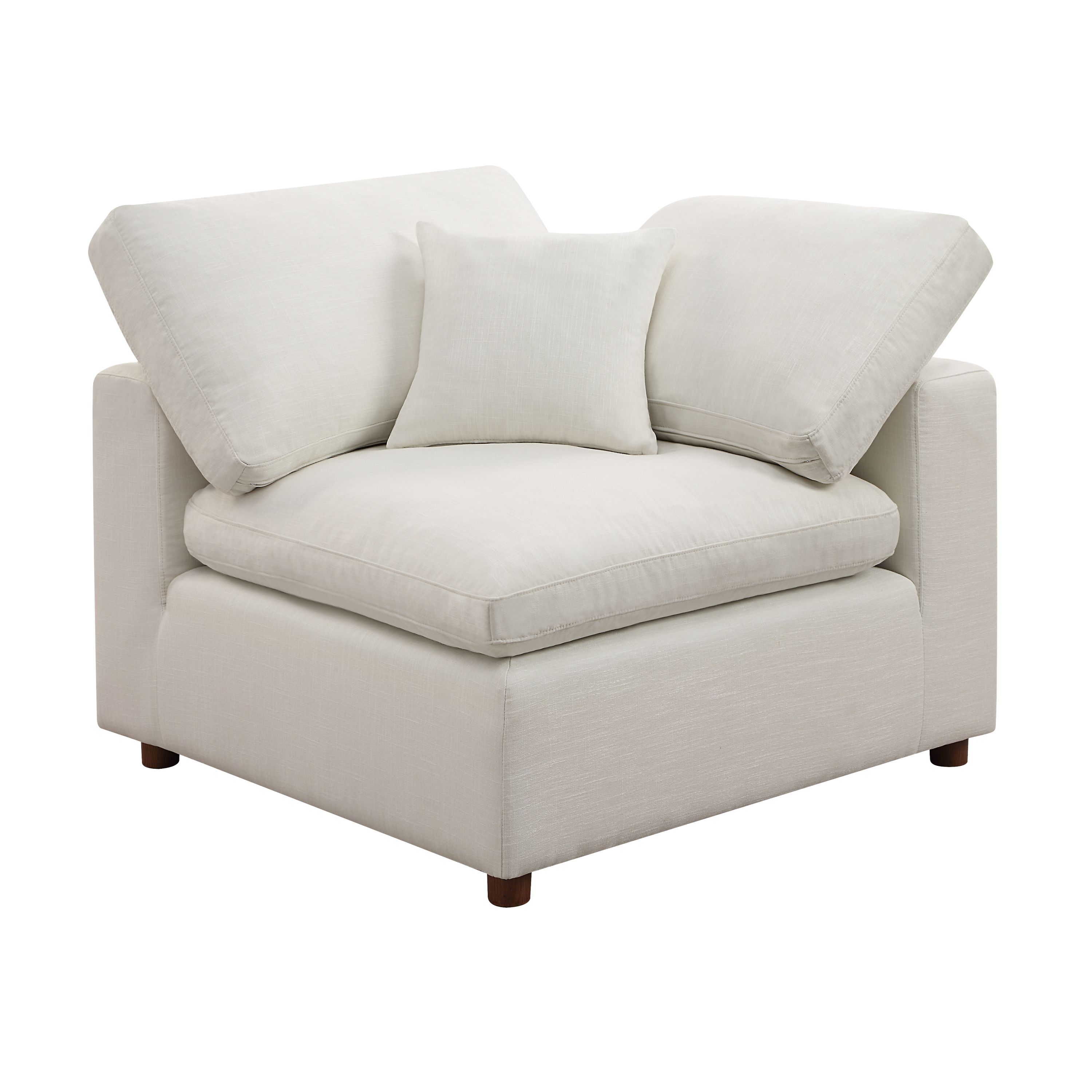 Modern Modular Sectional Sofa Set, Self-customization Design Sofa, White