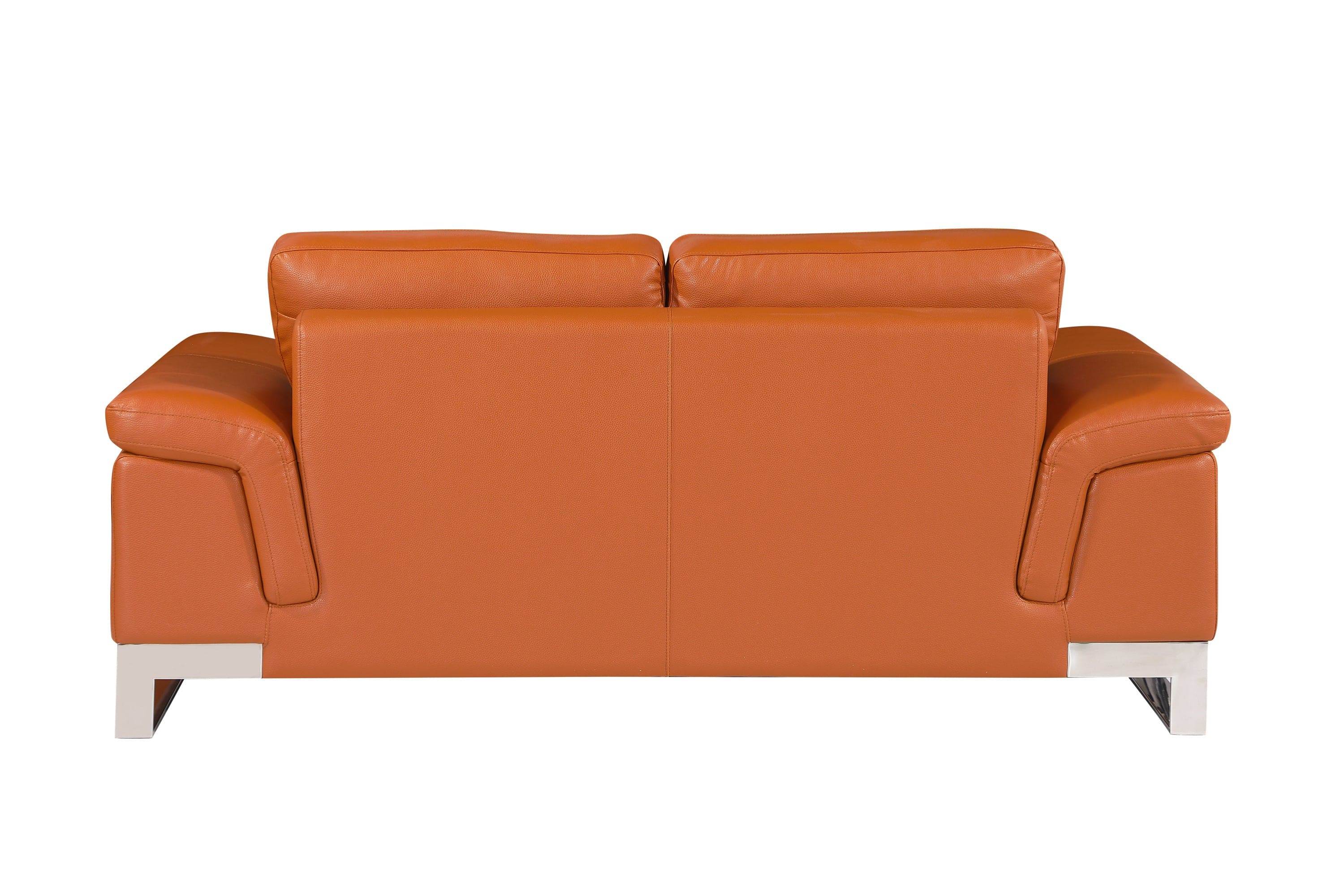 Top Grain Italian Leather Loveseat