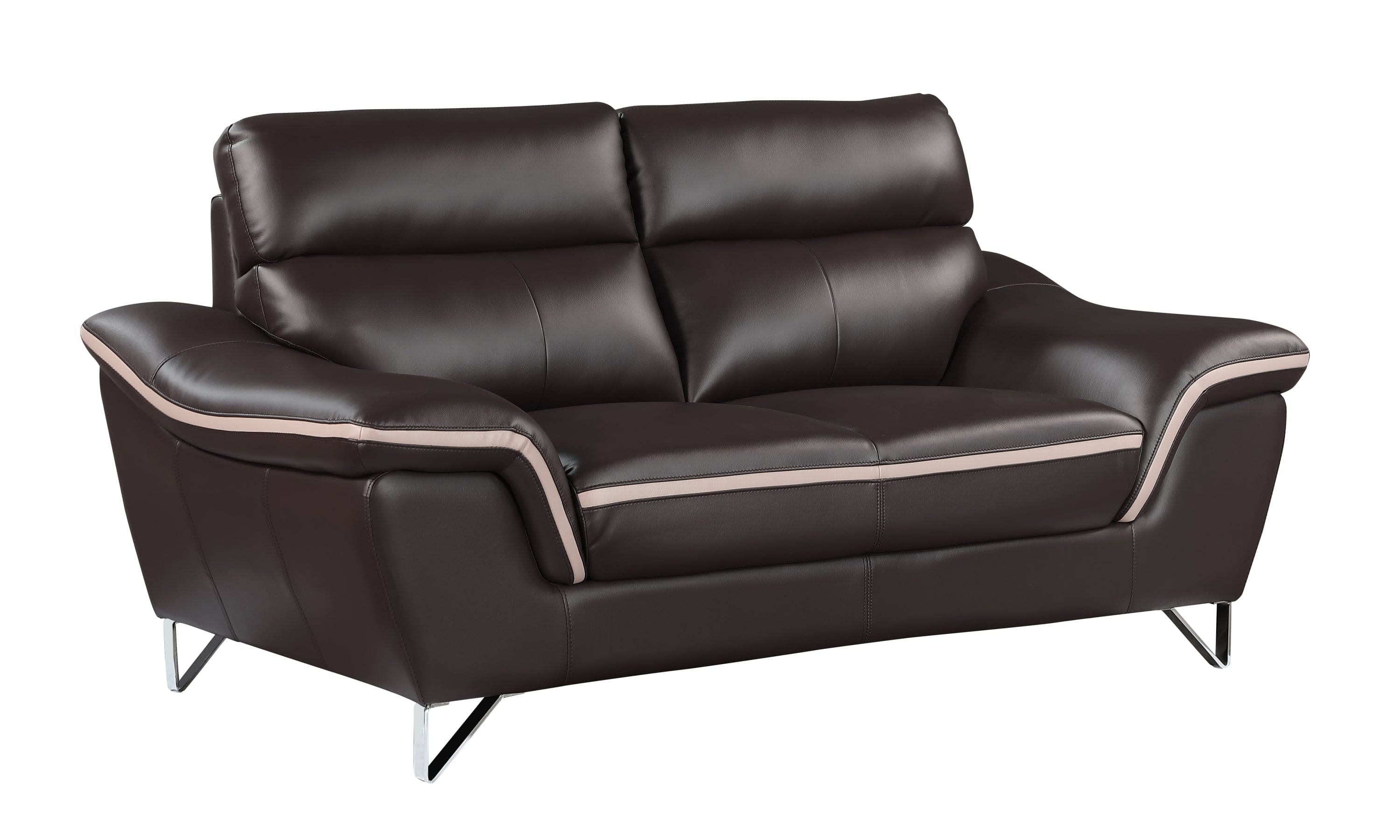 Genuine Leather Loveseat