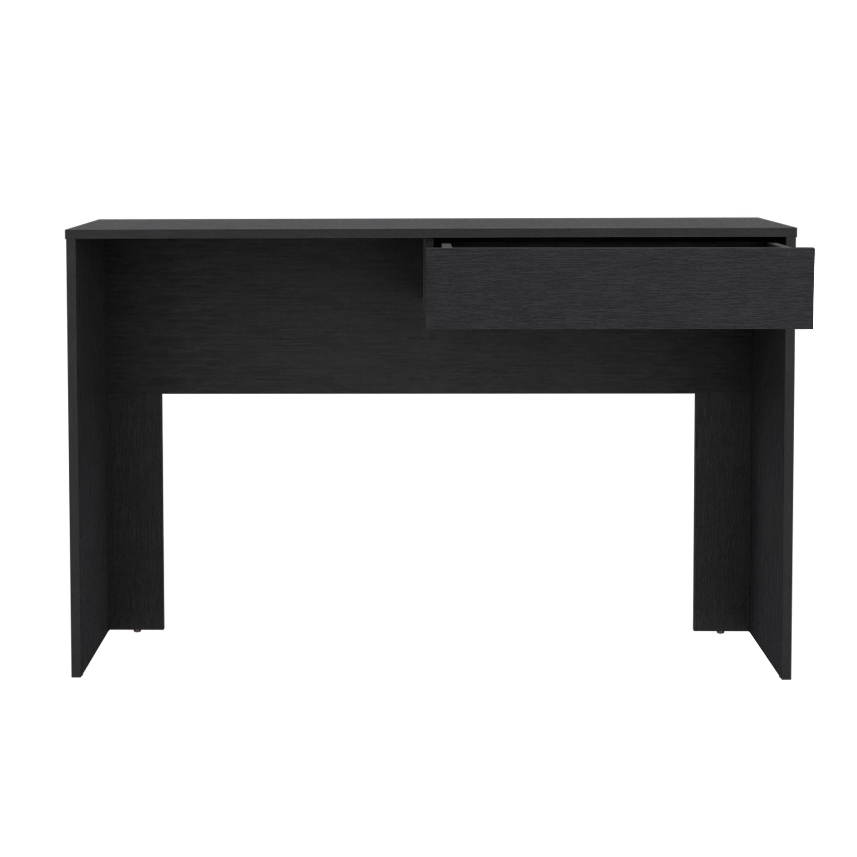 Computer Desk Harrisburg, One Drawer, Black Wengue Finish