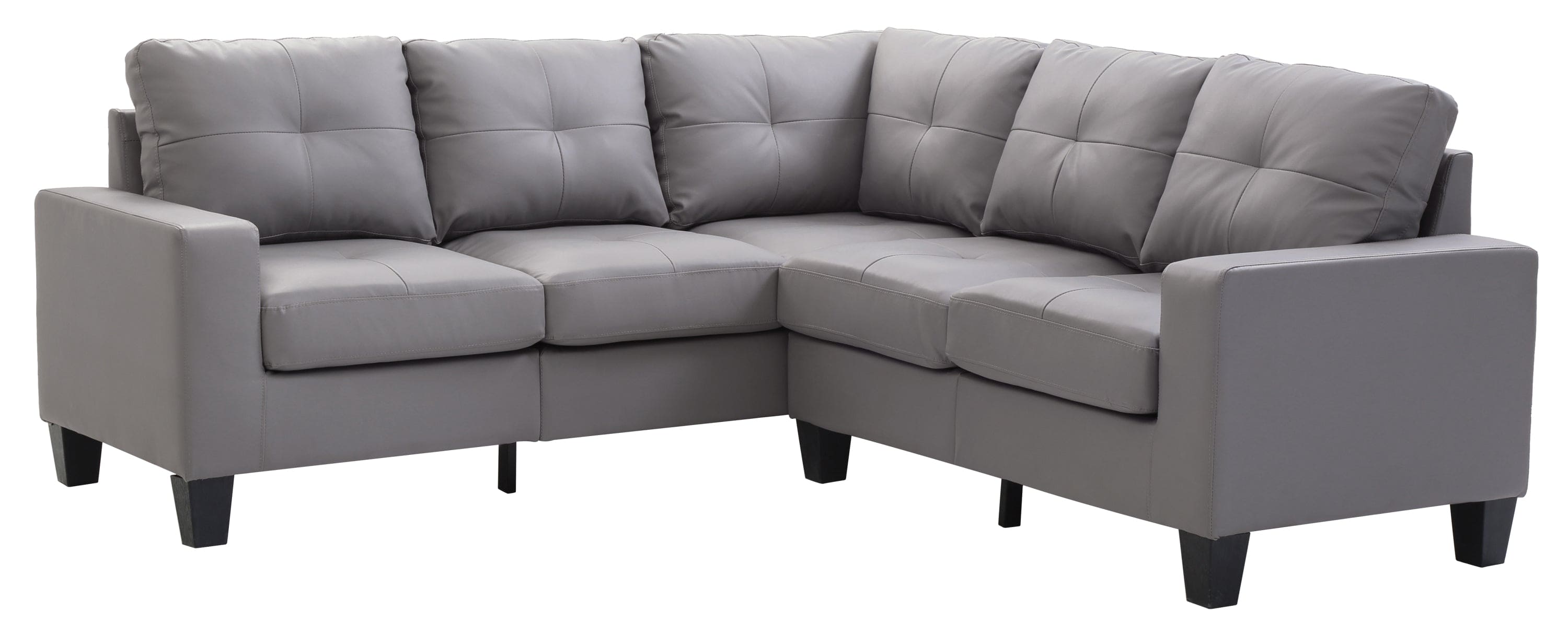 Glory Furniture Newbury G461B-SC Sectional, GRAY