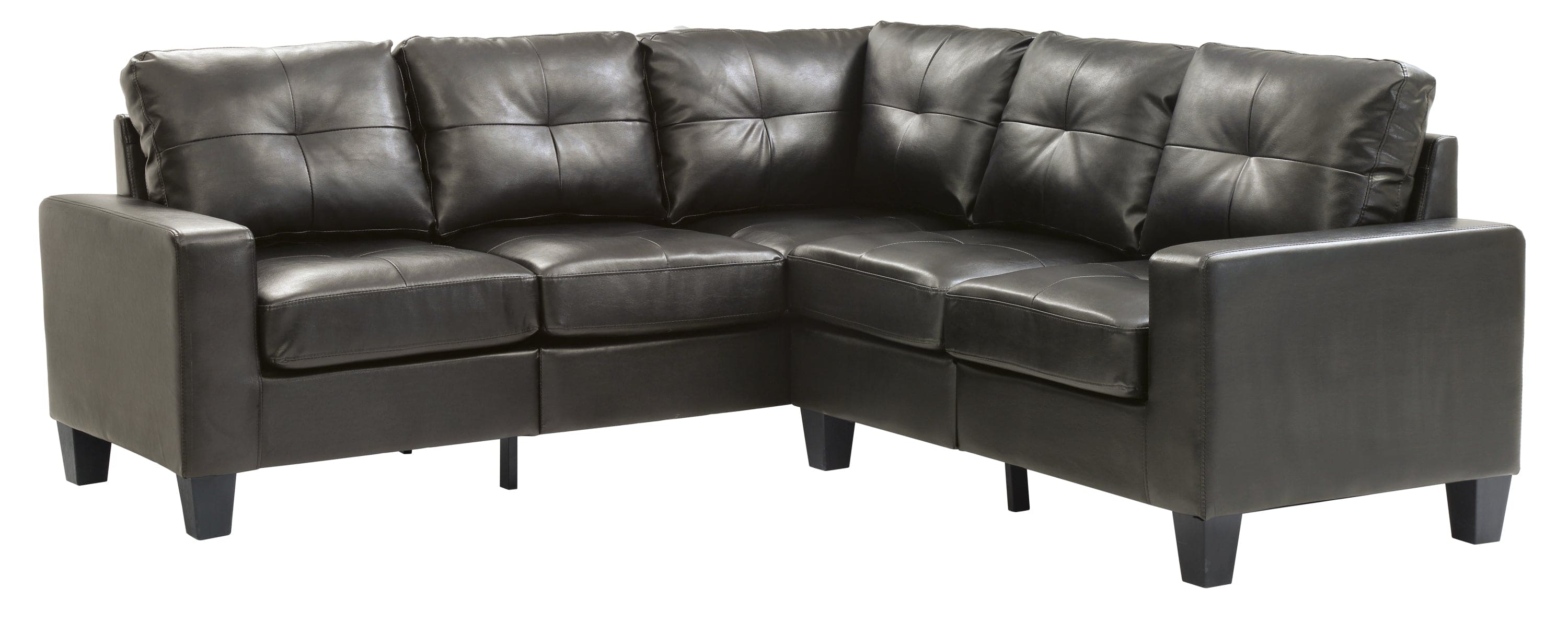 Glory Furniture Newbury G463B-SC Sectional , BLACK