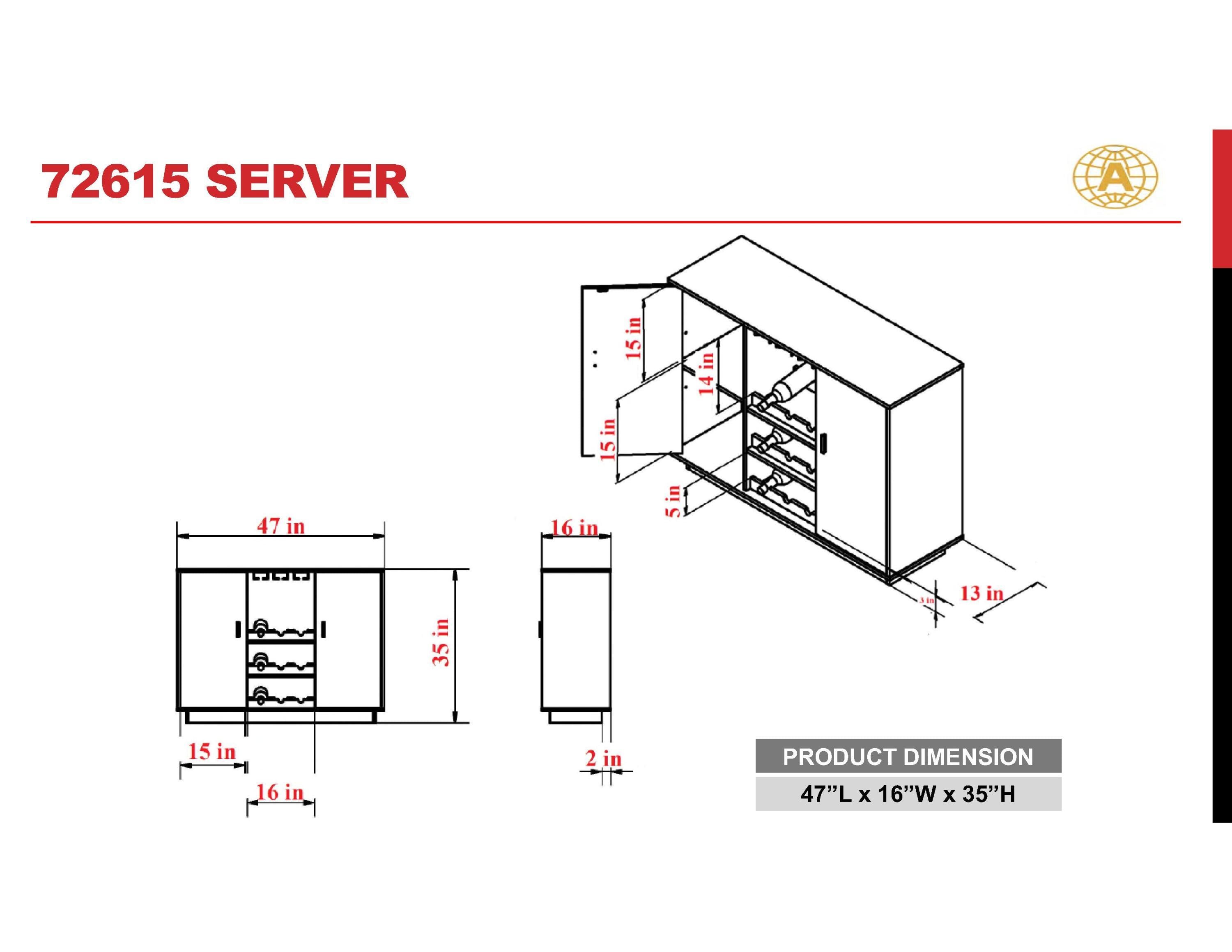 ACME Hazen Server in Espresso 72615