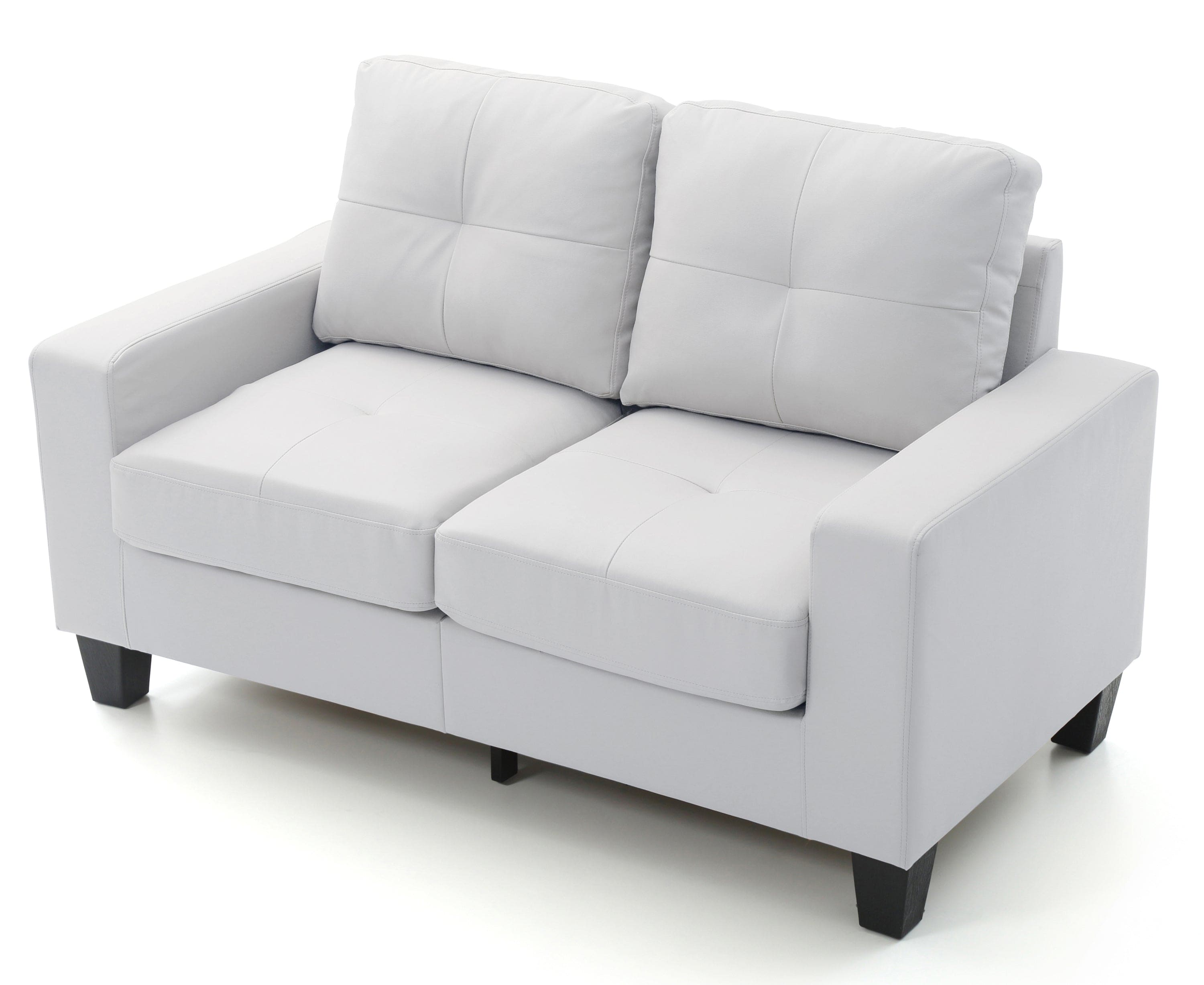 Glory Furniture Newbury G460A-L Newbury Modular Loveseat , WHITE