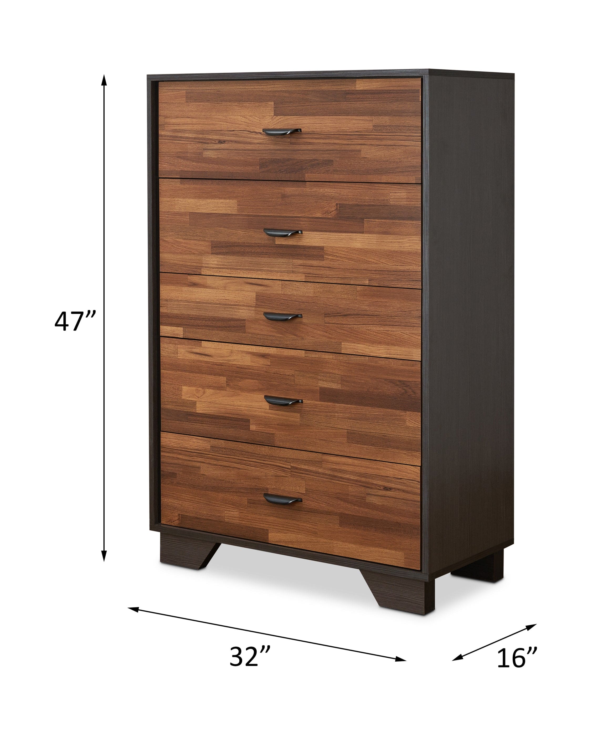 ACME Eloy Chest in Walnut & Espresso 97366