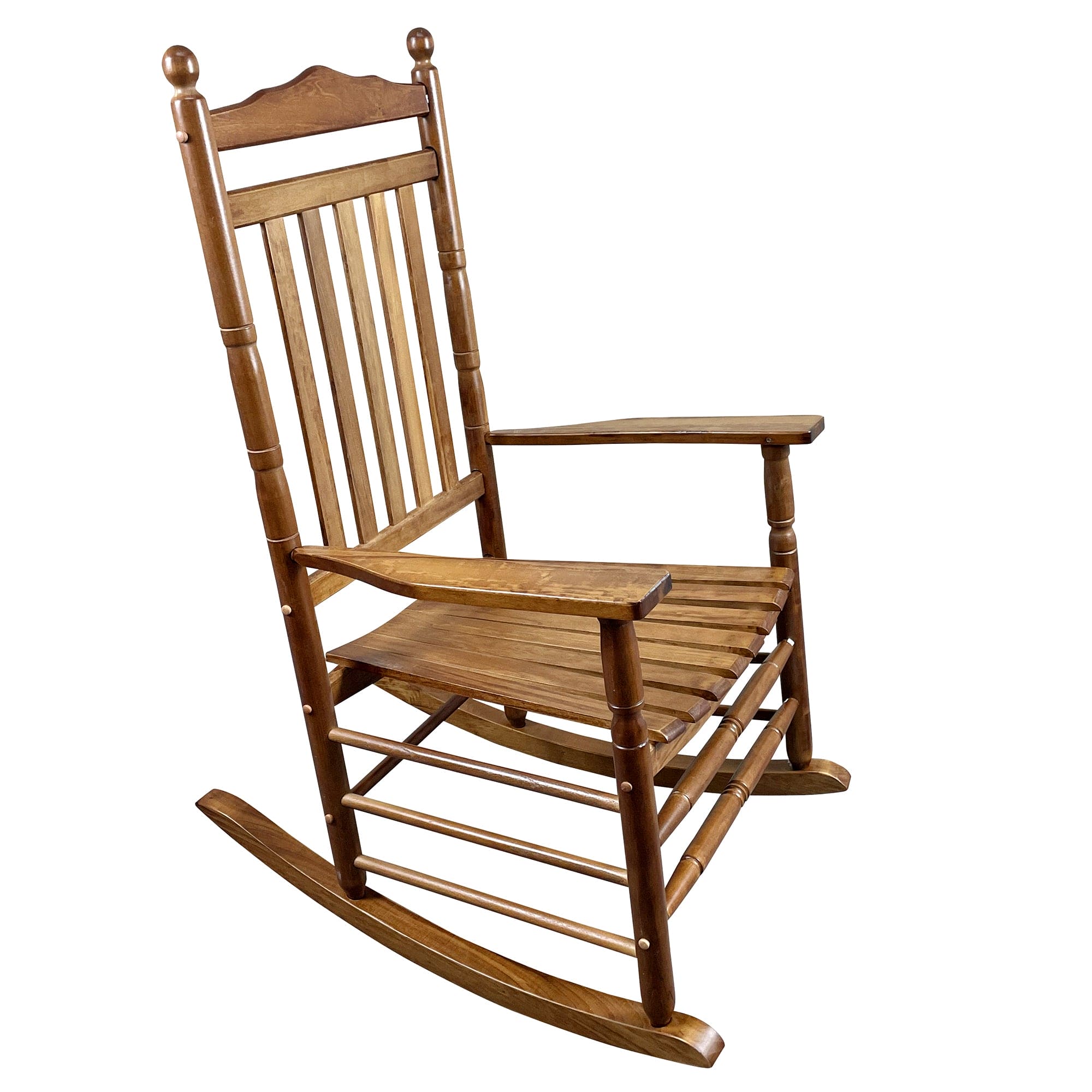 BALCONY PORCH ADULT ROCKING CHAIR OAK