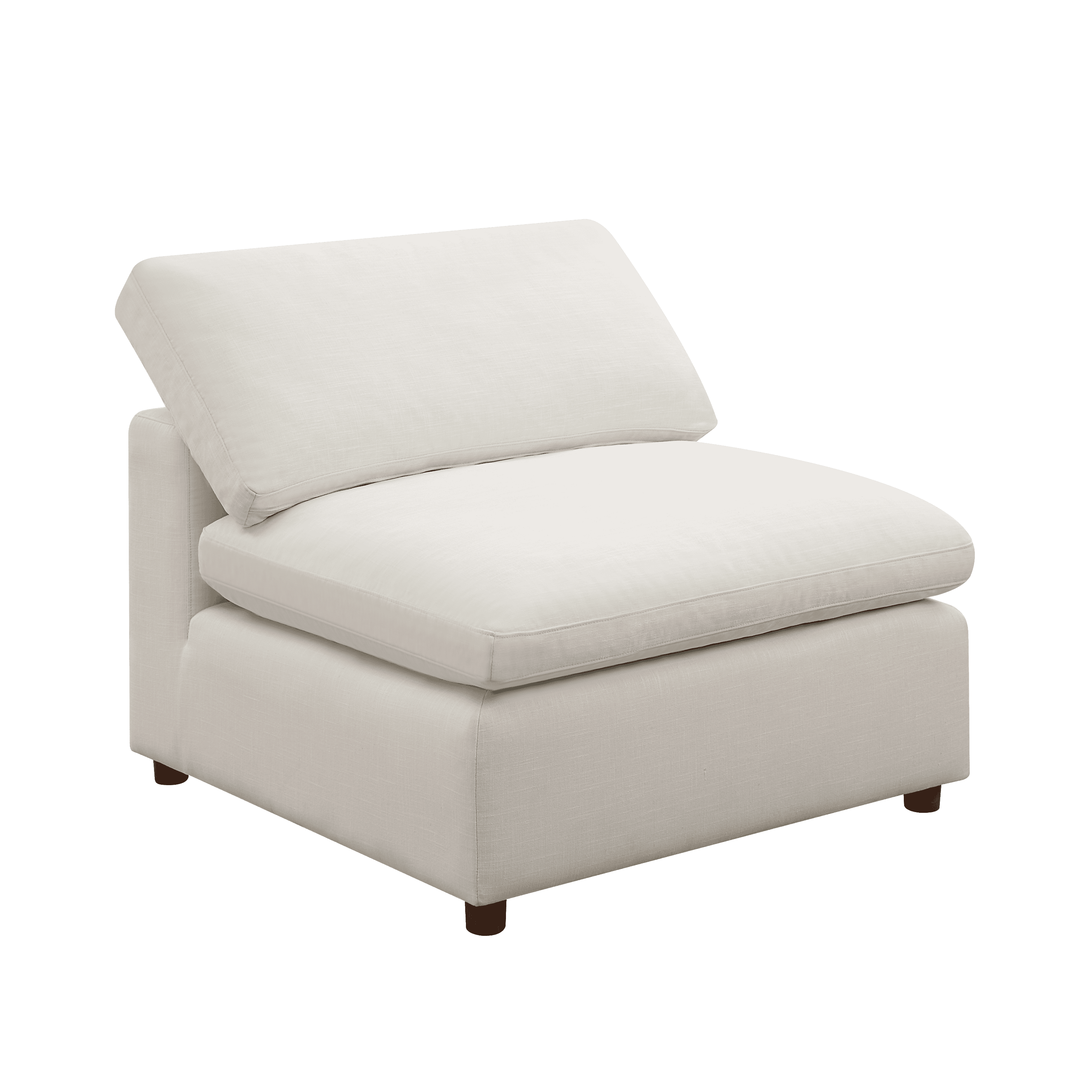 Modern Modular Sectional Sofa Set, Self-customization Design Sofa, White