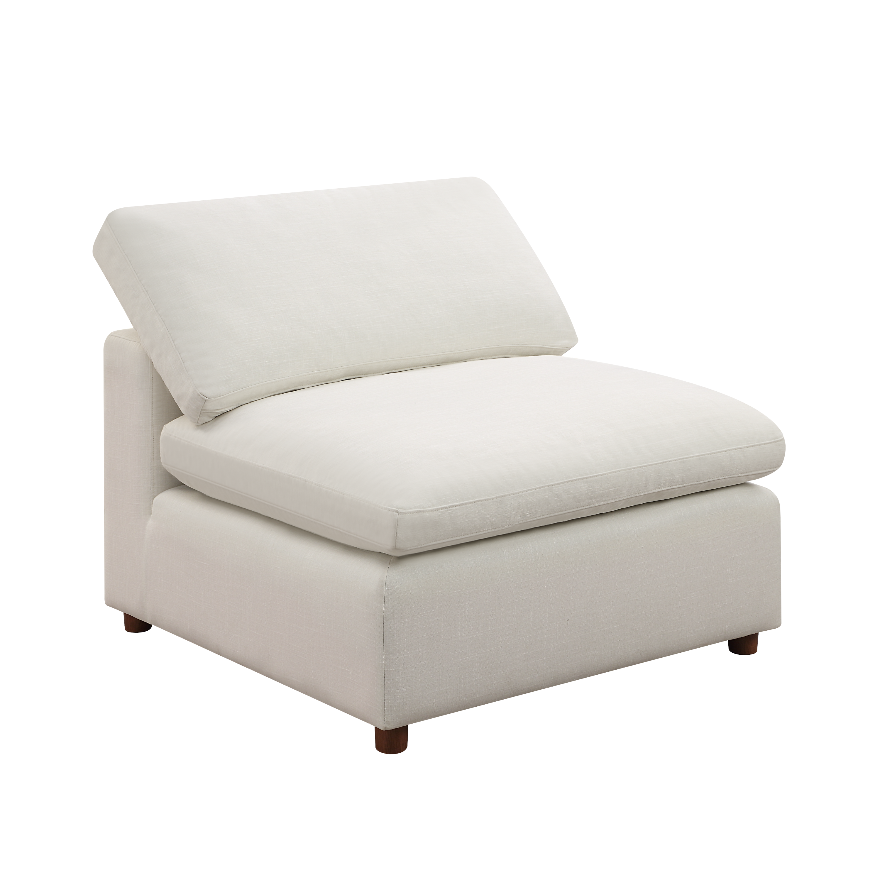 Modern Modular Sectional Sofa Set, Self-customization Design Sofa, White