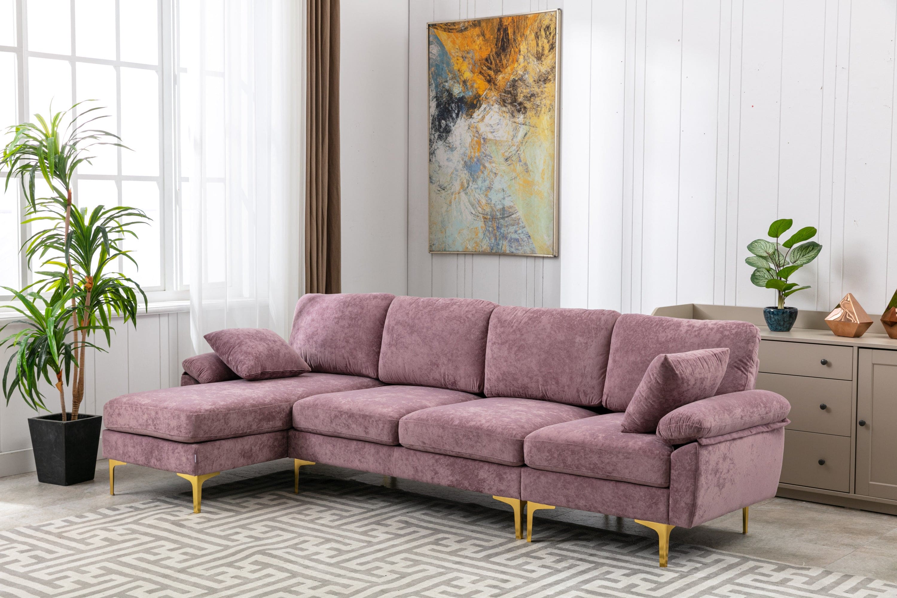 COOLMORE Accent sofa /Living room sofa sectional  sofa