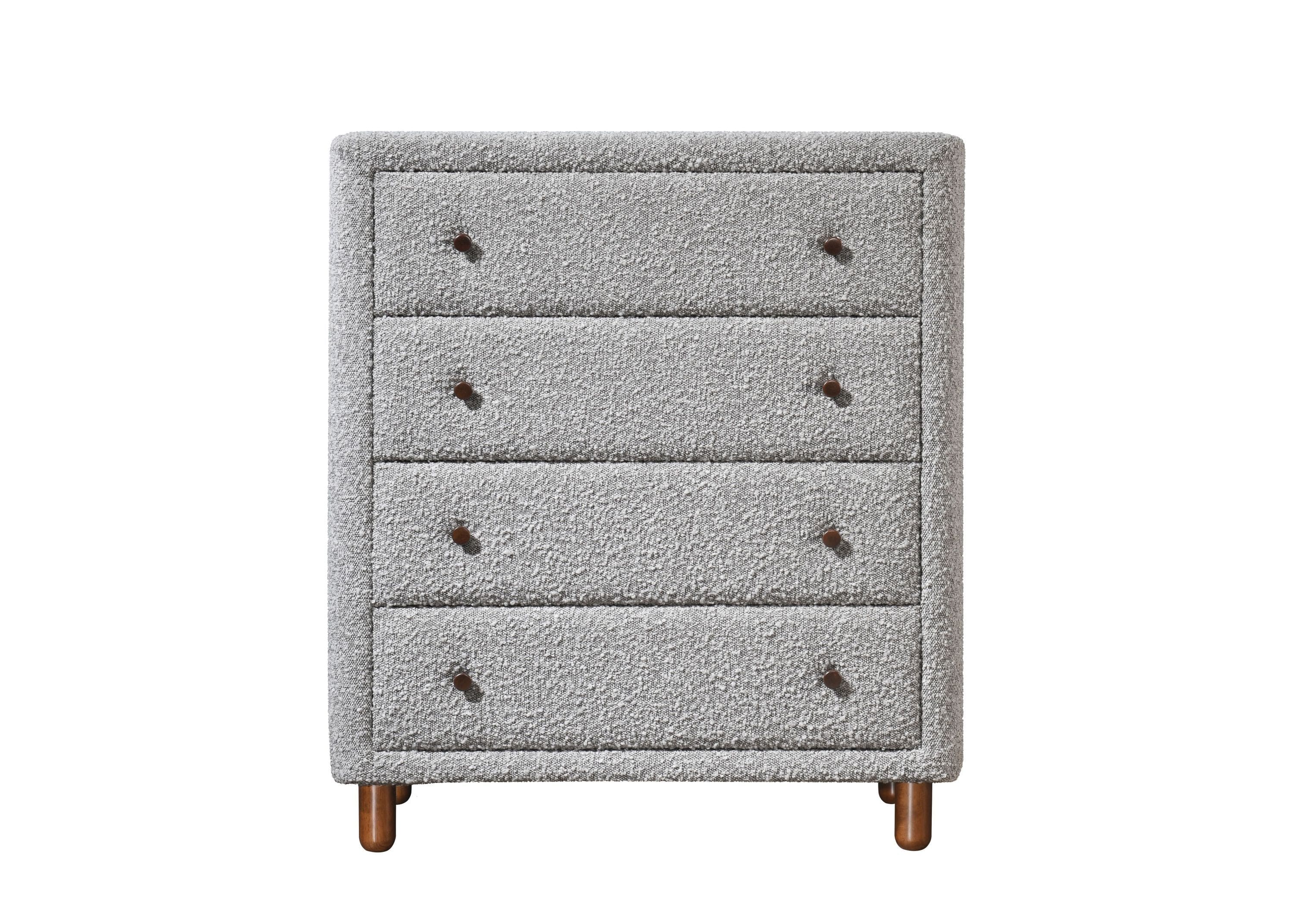 ACME Cleo Chest, Gray Boucle BD02474