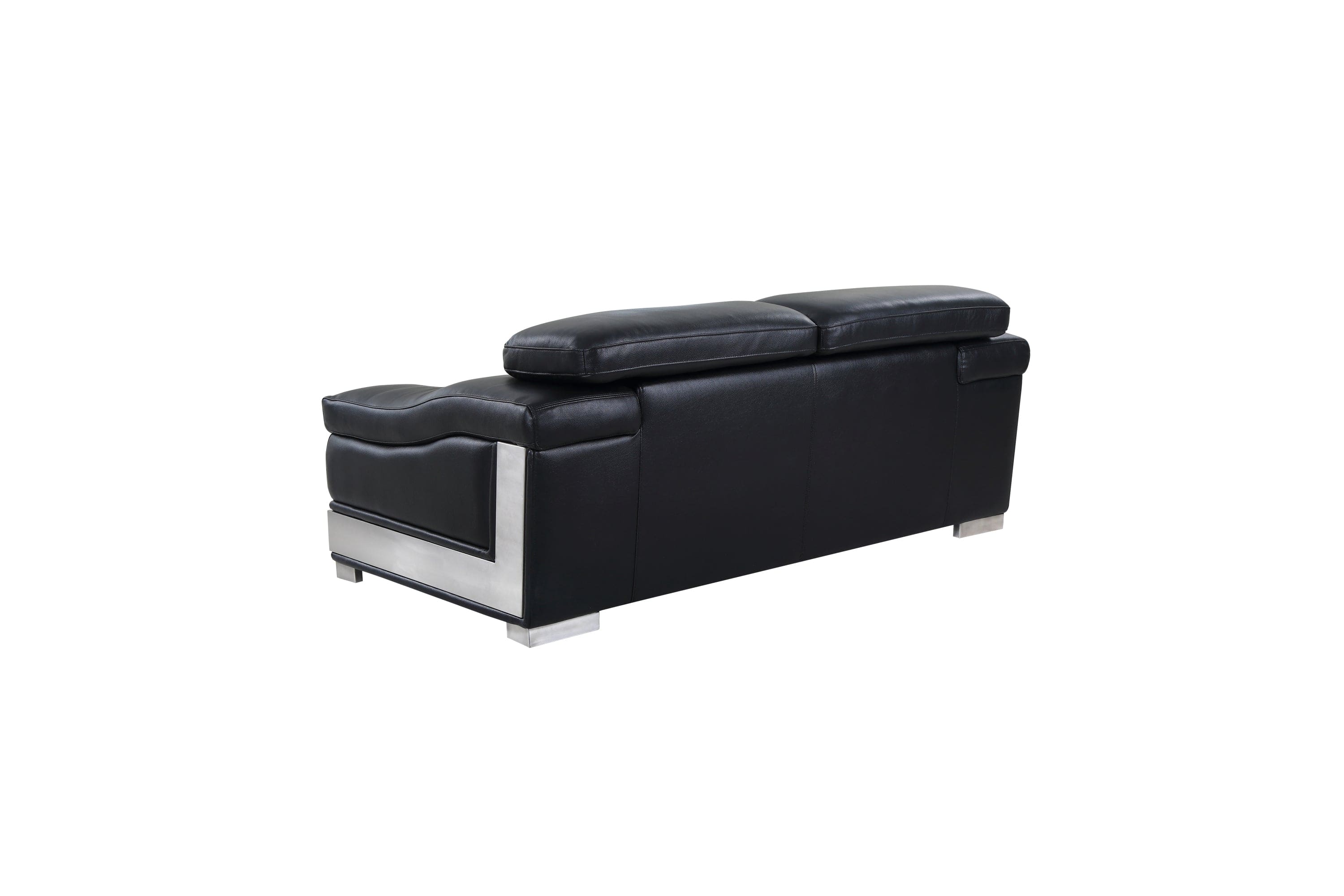 Top Grain Italian Leather Loveseat