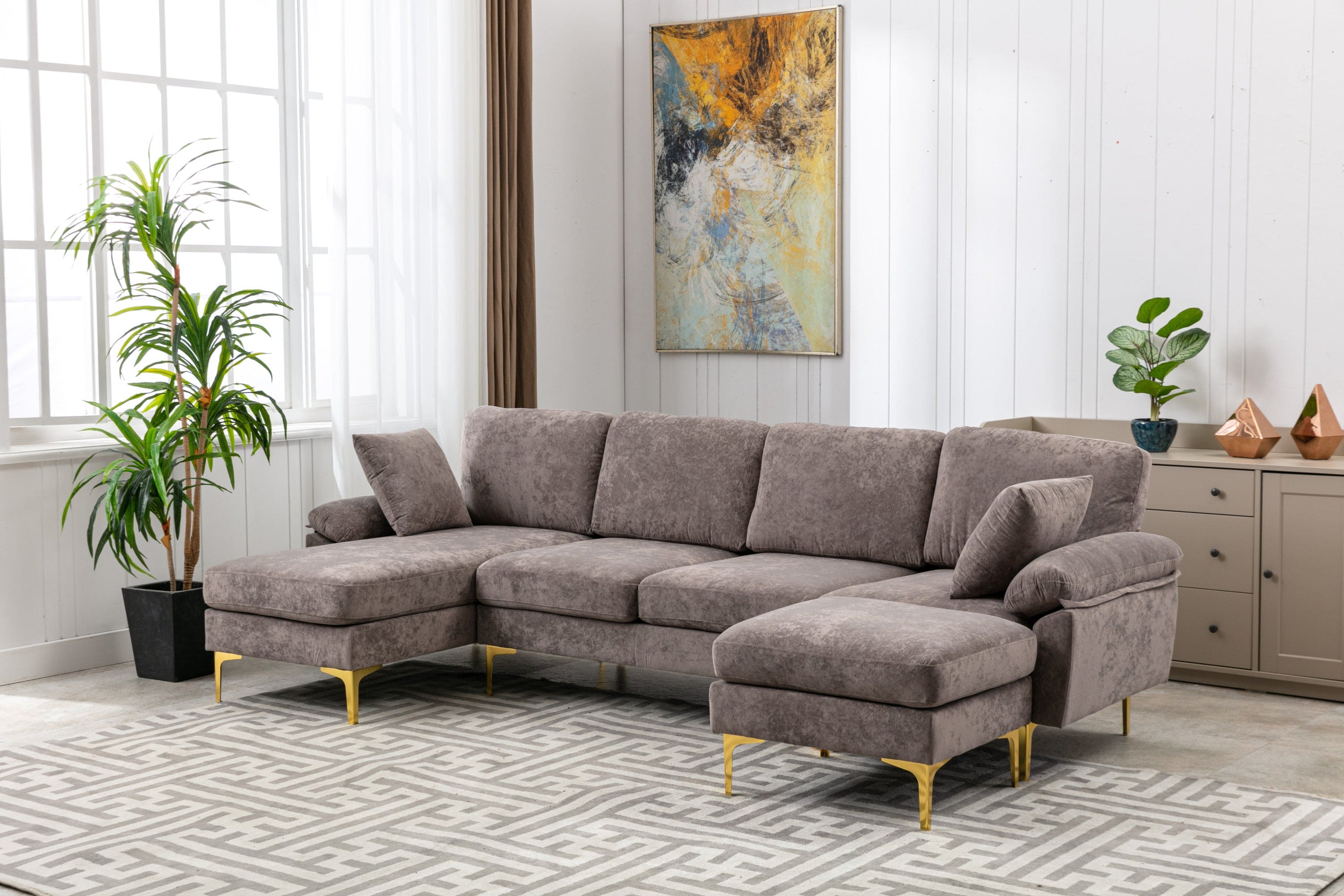 COOLMORE Accent sofa /Living room sofa sectional  sofa