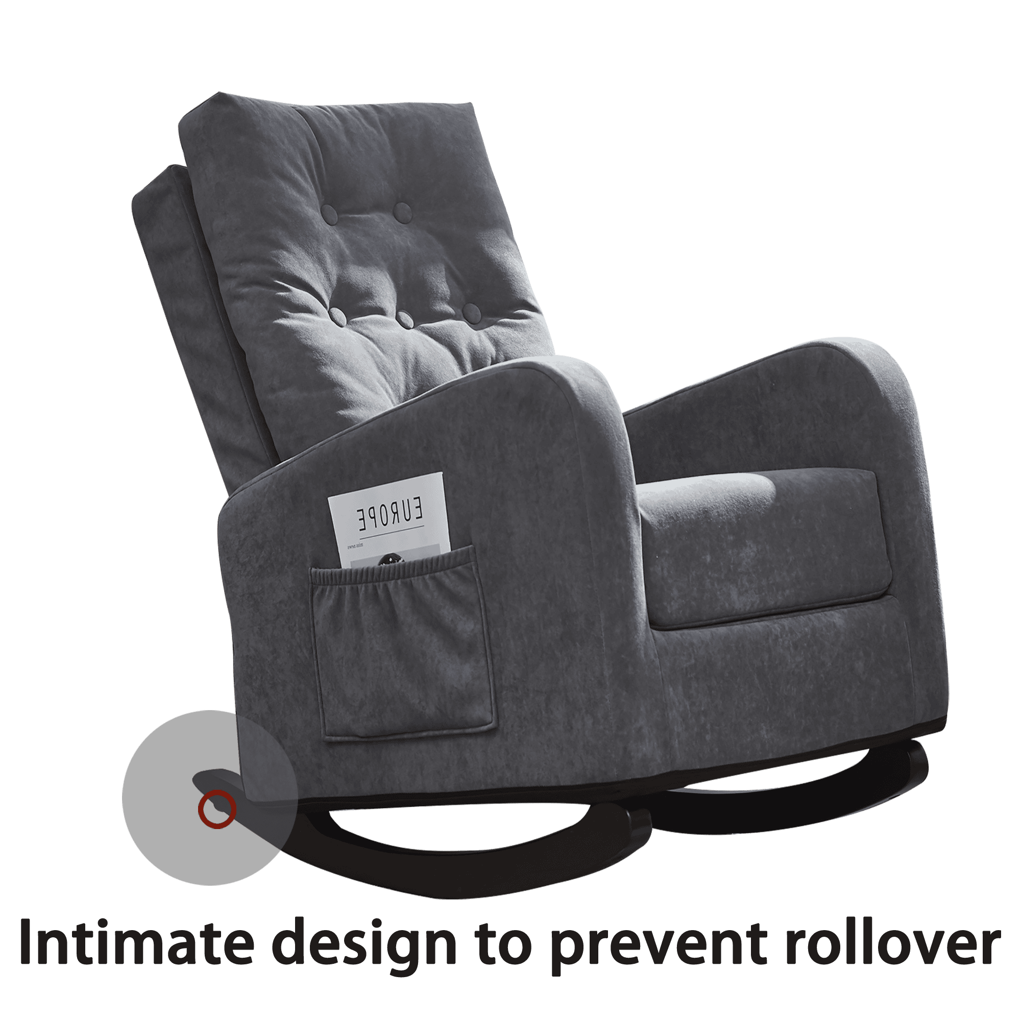 Single sofa reclining chair Japanese chair lazy sofa tatami balcony reclining sofa adjustable chair