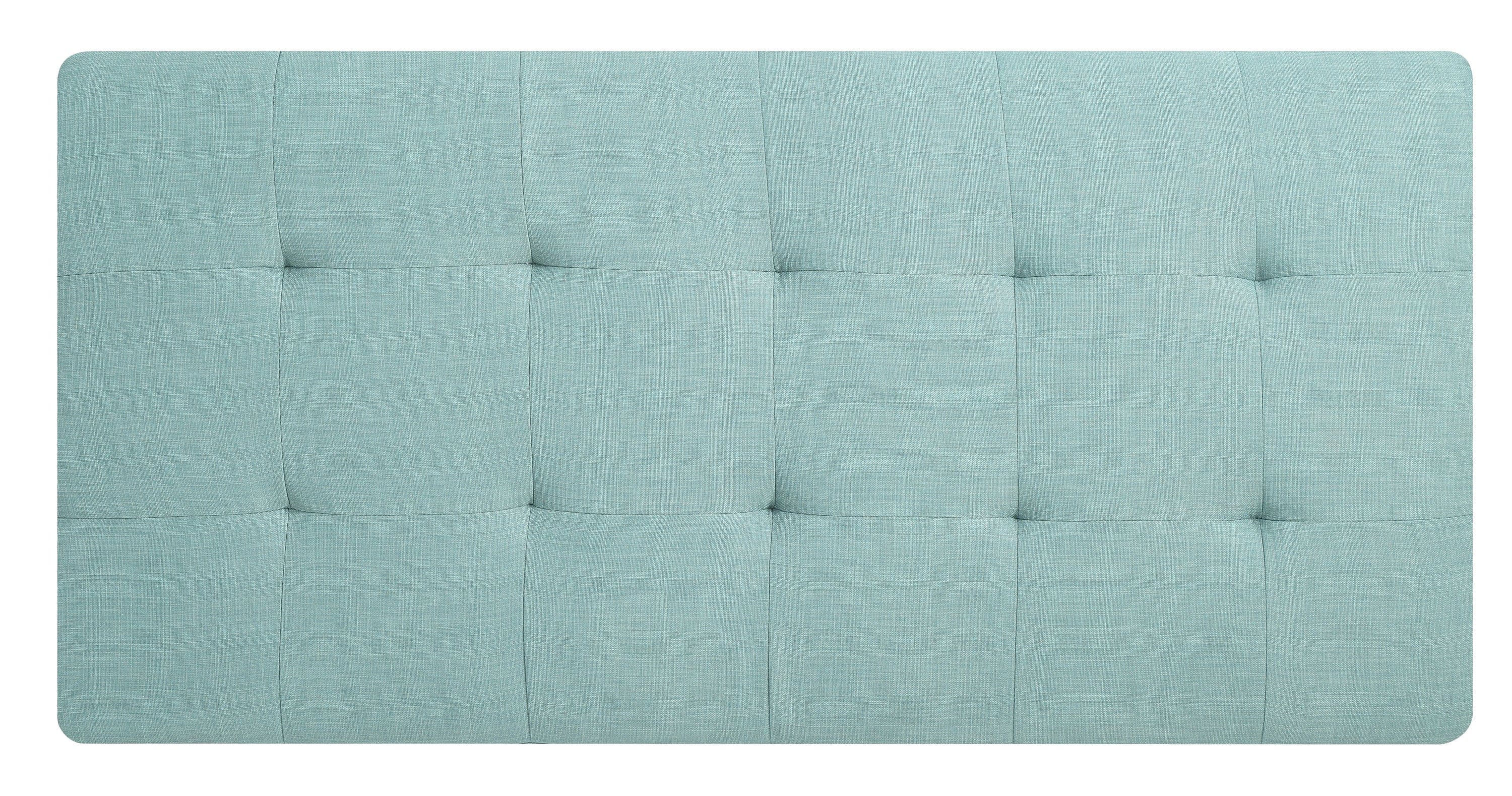 Glory Furniture Riveredge G453-O Milan Ottoman , TEAL