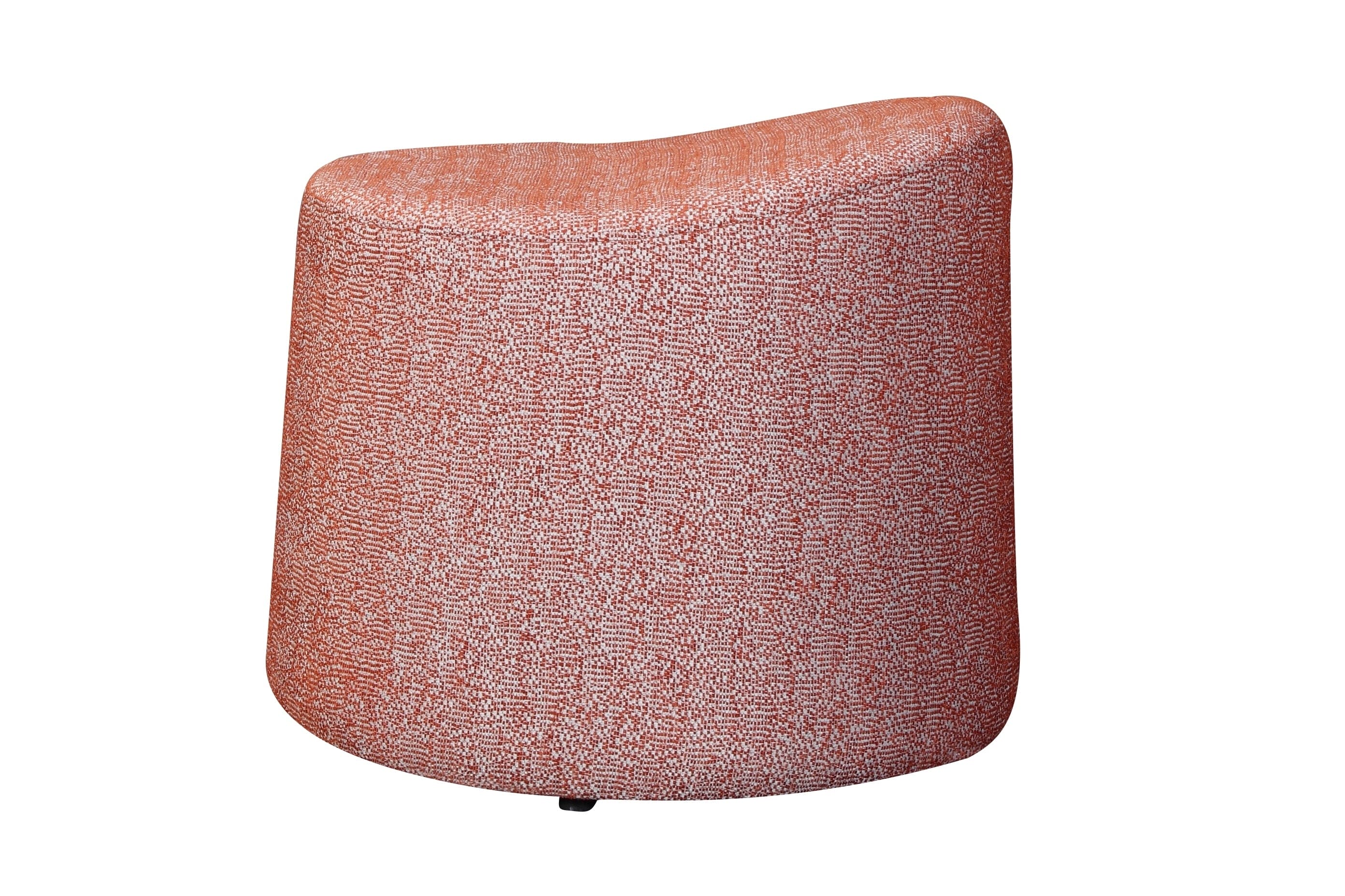 CRESCENT PUFF OTTOMAN - RED