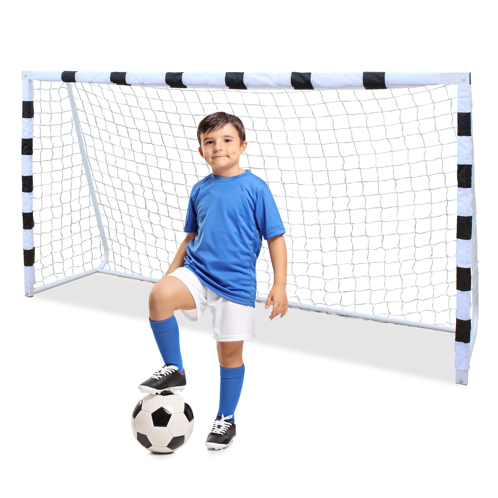 Portable Soccer Door Frame 6.6ft High, Soccer Door, Courtyard Park for Youth Soccer Matches