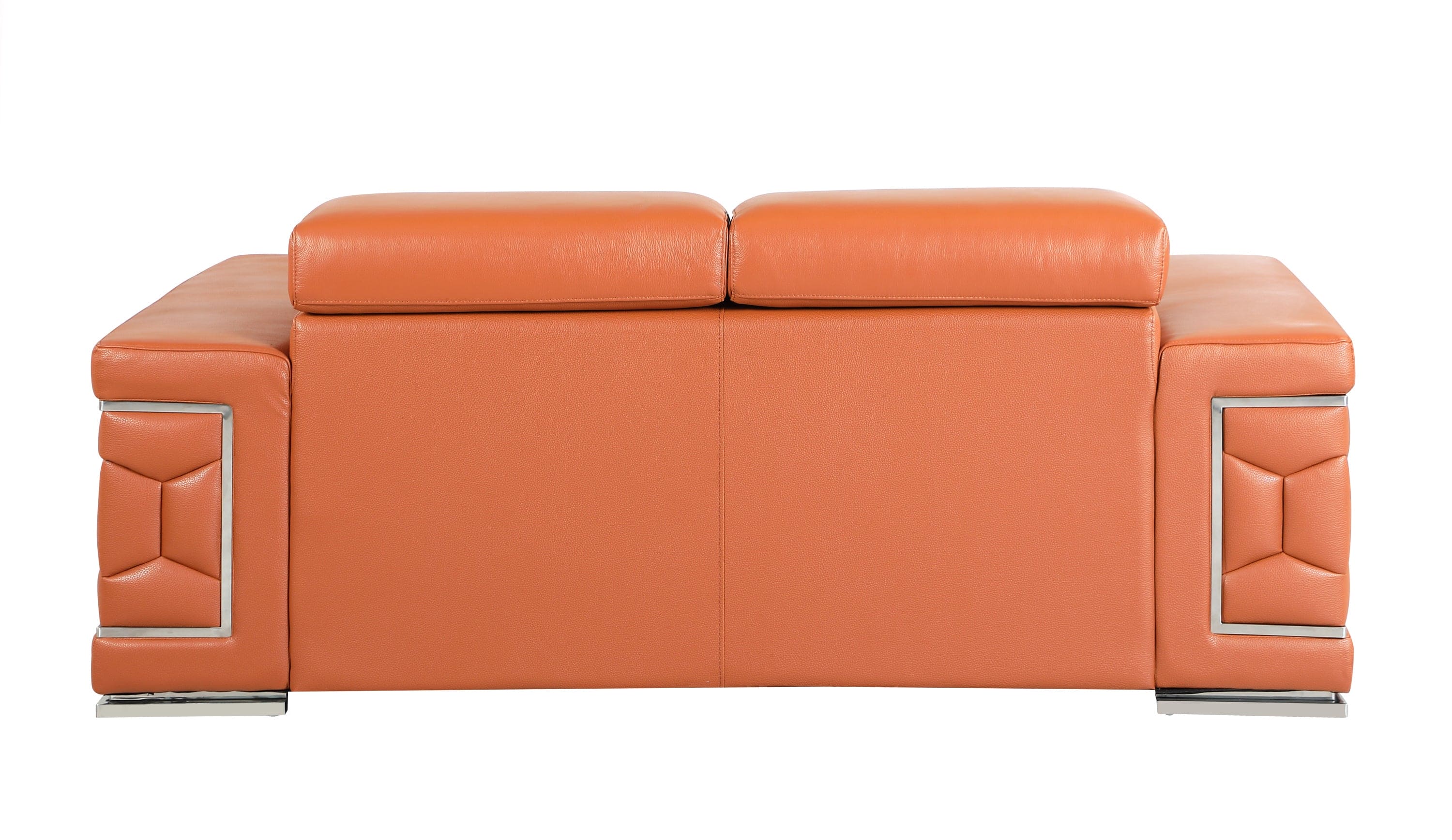 Top Grain Italian Leather Loveseat