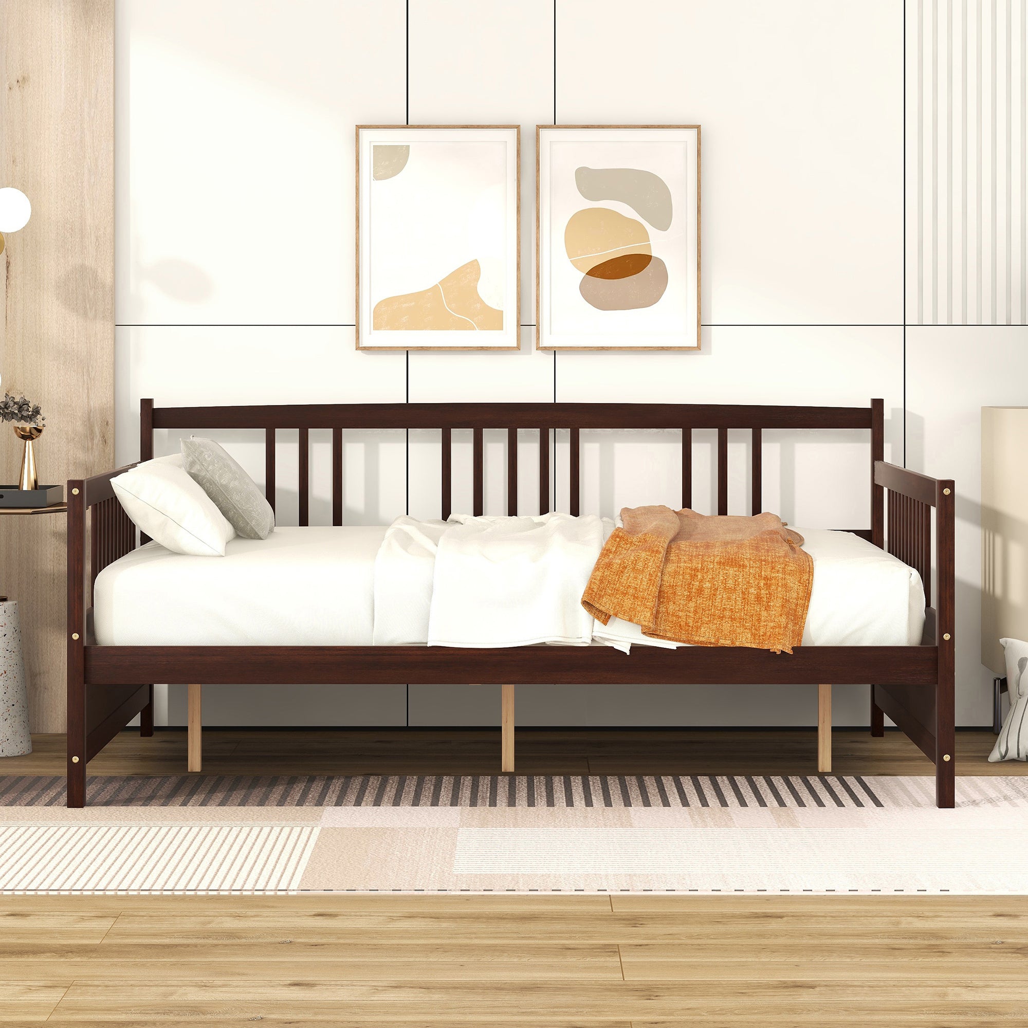 Full Size Daybed with Support Legs, Espresso ( OLD SKU: WF191900AAP)