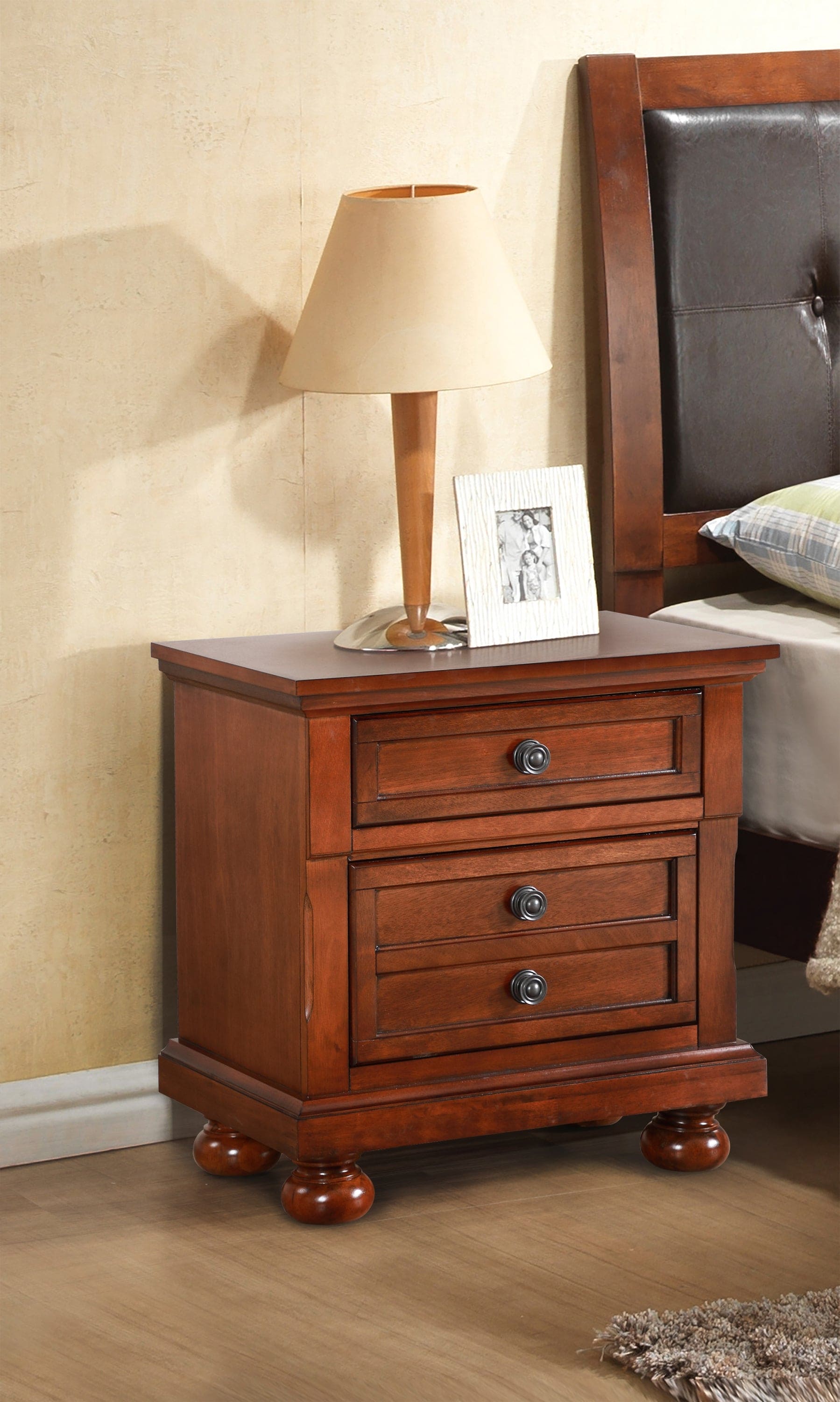 Glory Furniture Meade G8900-N Nightstand , Cherry