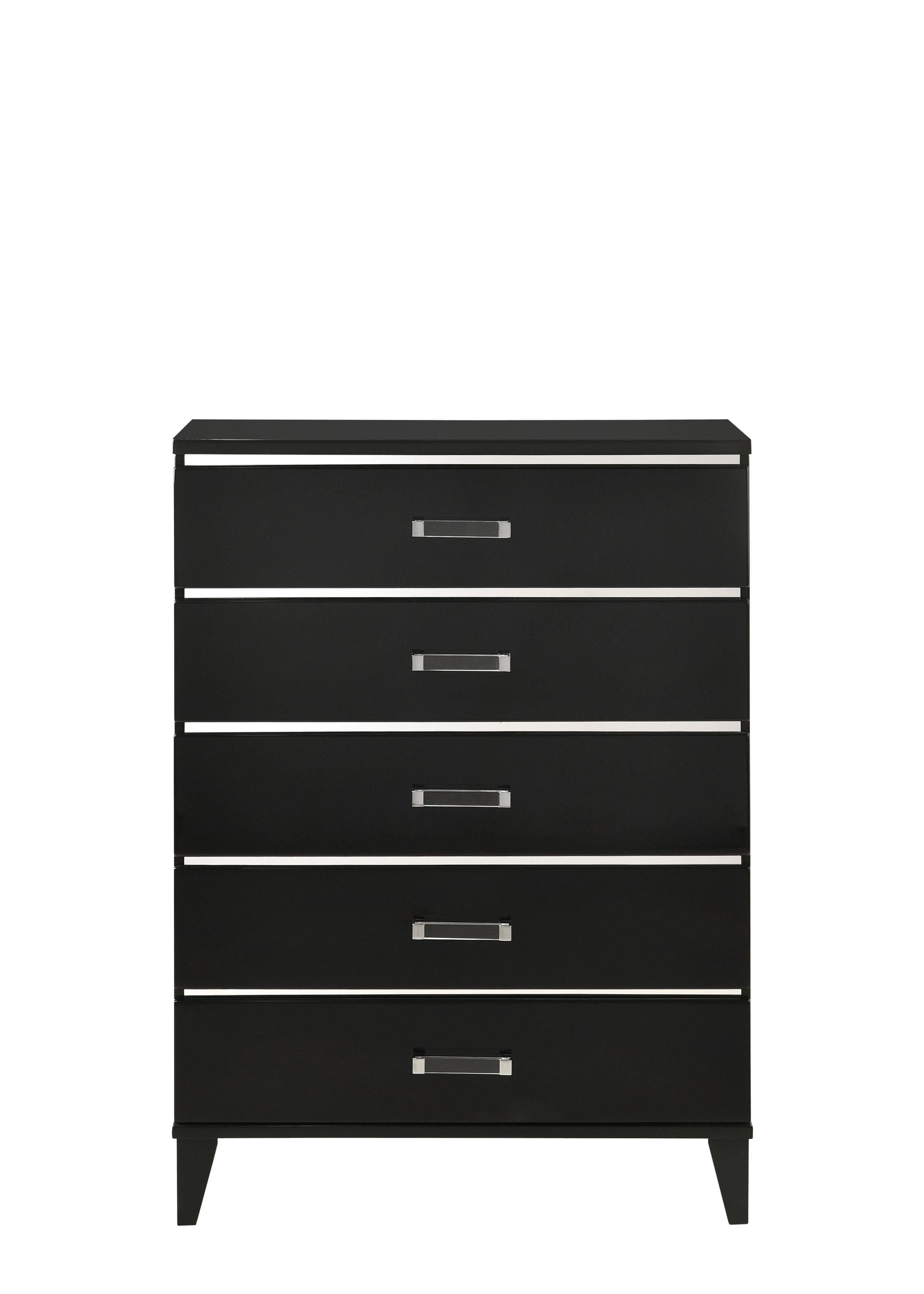 ACME Chelsie Chest• Black Finish 27416