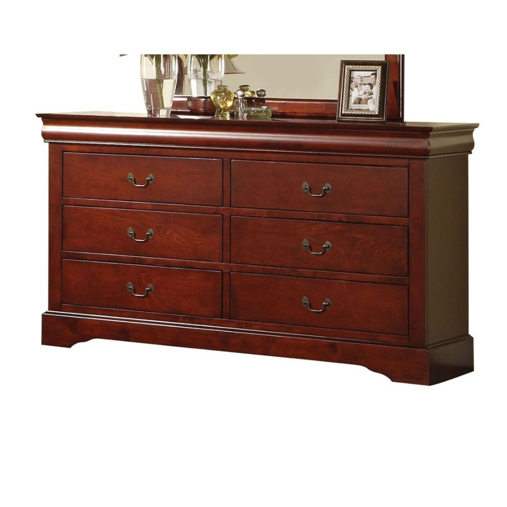 ACME Louis Philippe III Dresser in Cherry 19525