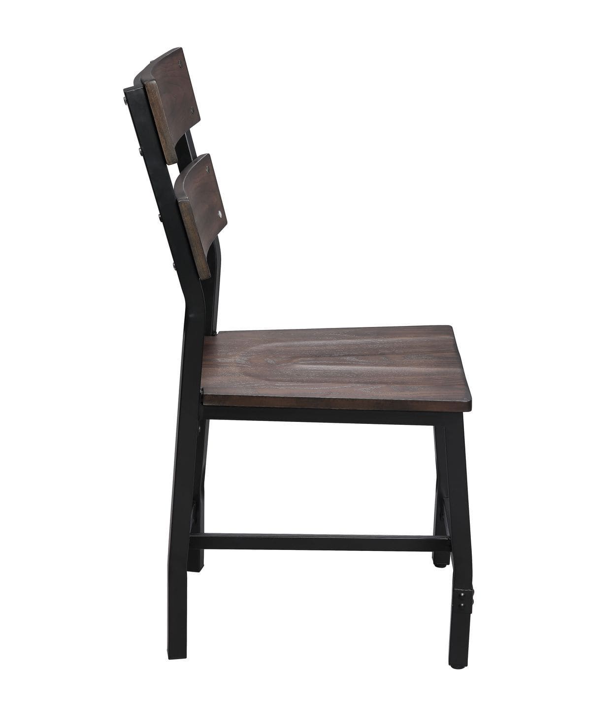 ACME Mariatu Side Chair (Set-2), Oak (2Pc/1Ctn) 72457